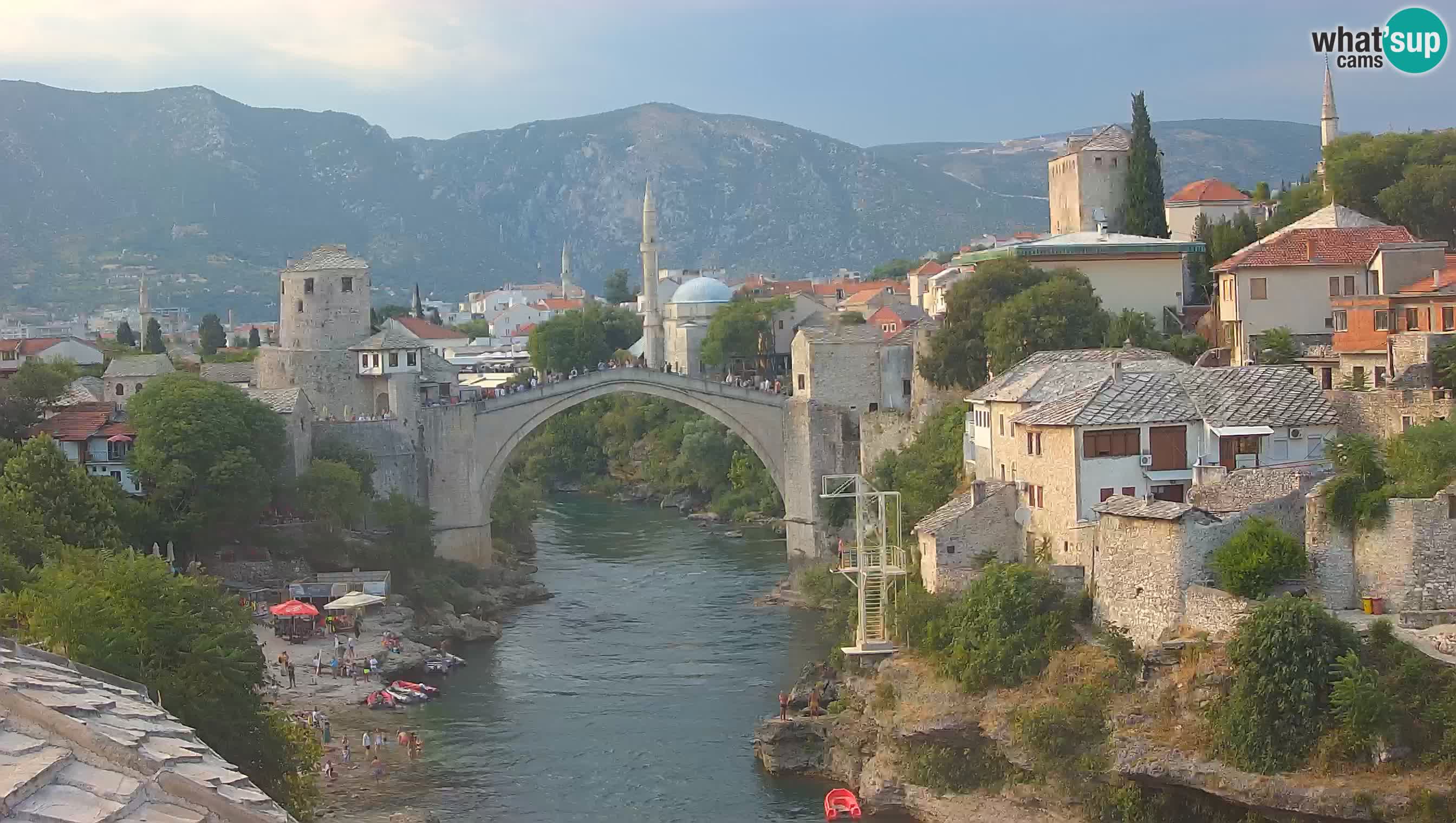 Spletna kamera Mostar – Stari Most in reka Neretva