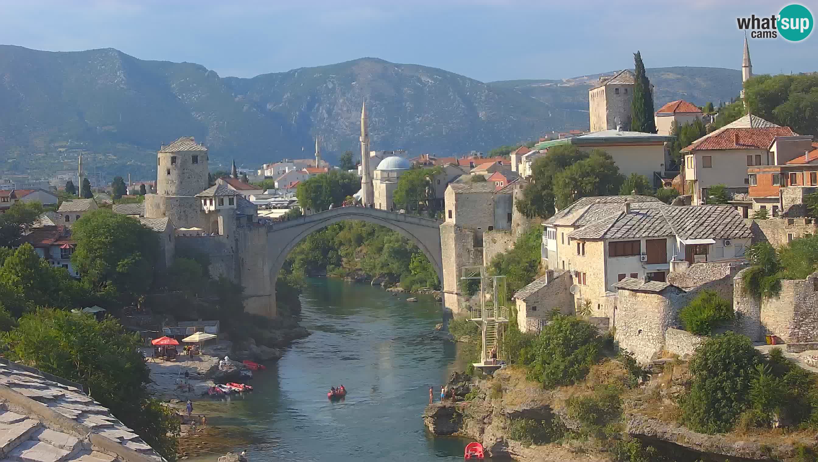 Mostar webcam – LIVE Old Bridge and Neretva river
