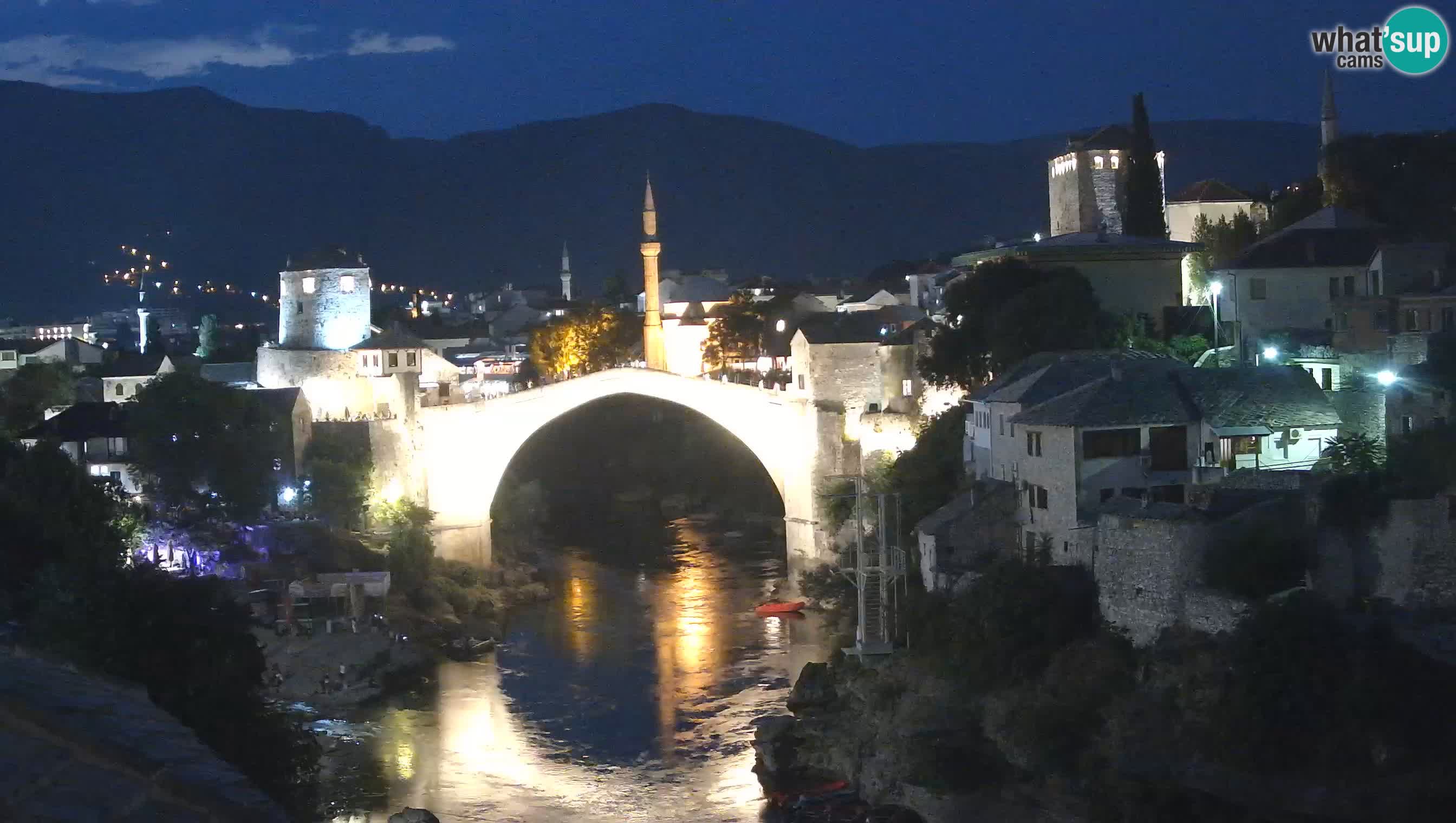 Mostar webcam – LIVE Old Bridge and Neretva river