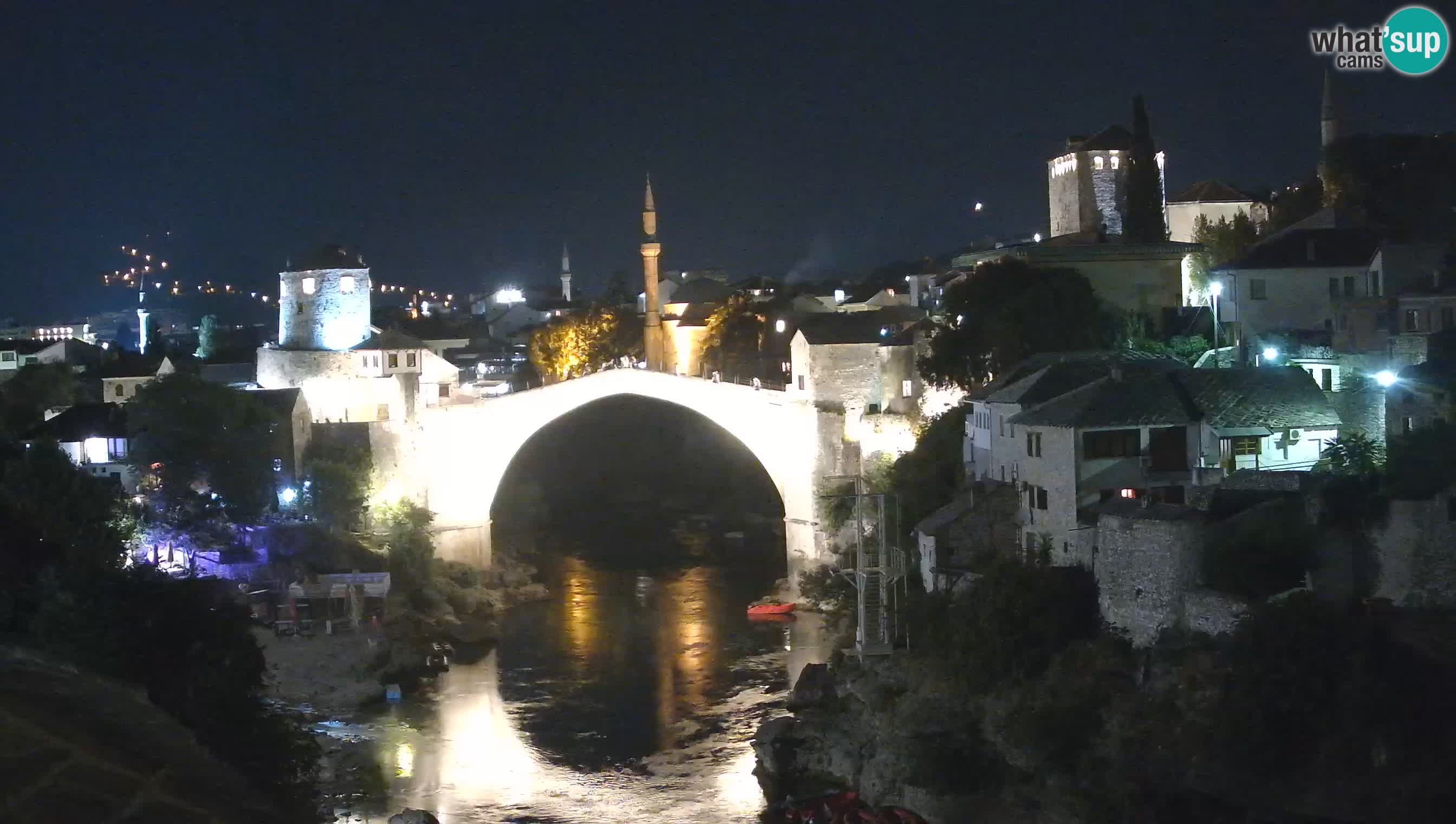 Webcam Mostar – Il Ponte Vecchio sul fiume Neretva