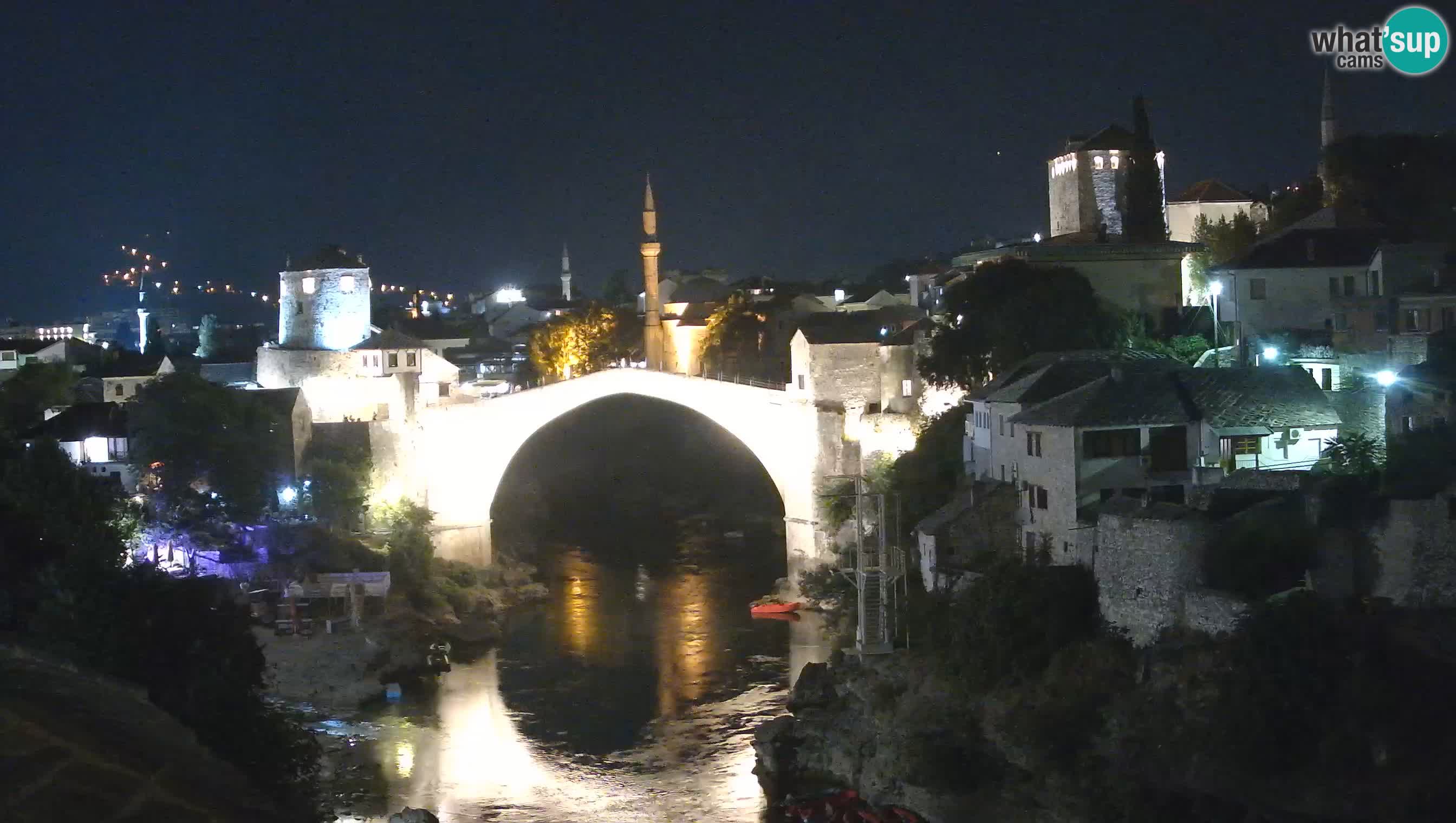Webcam Mostar – Il Ponte Vecchio sul fiume Neretva