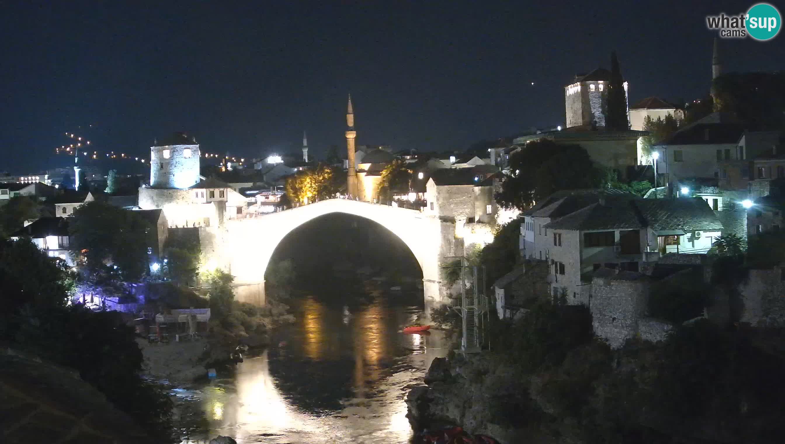 Webcam Mostar – Il Ponte Vecchio sul fiume Neretva