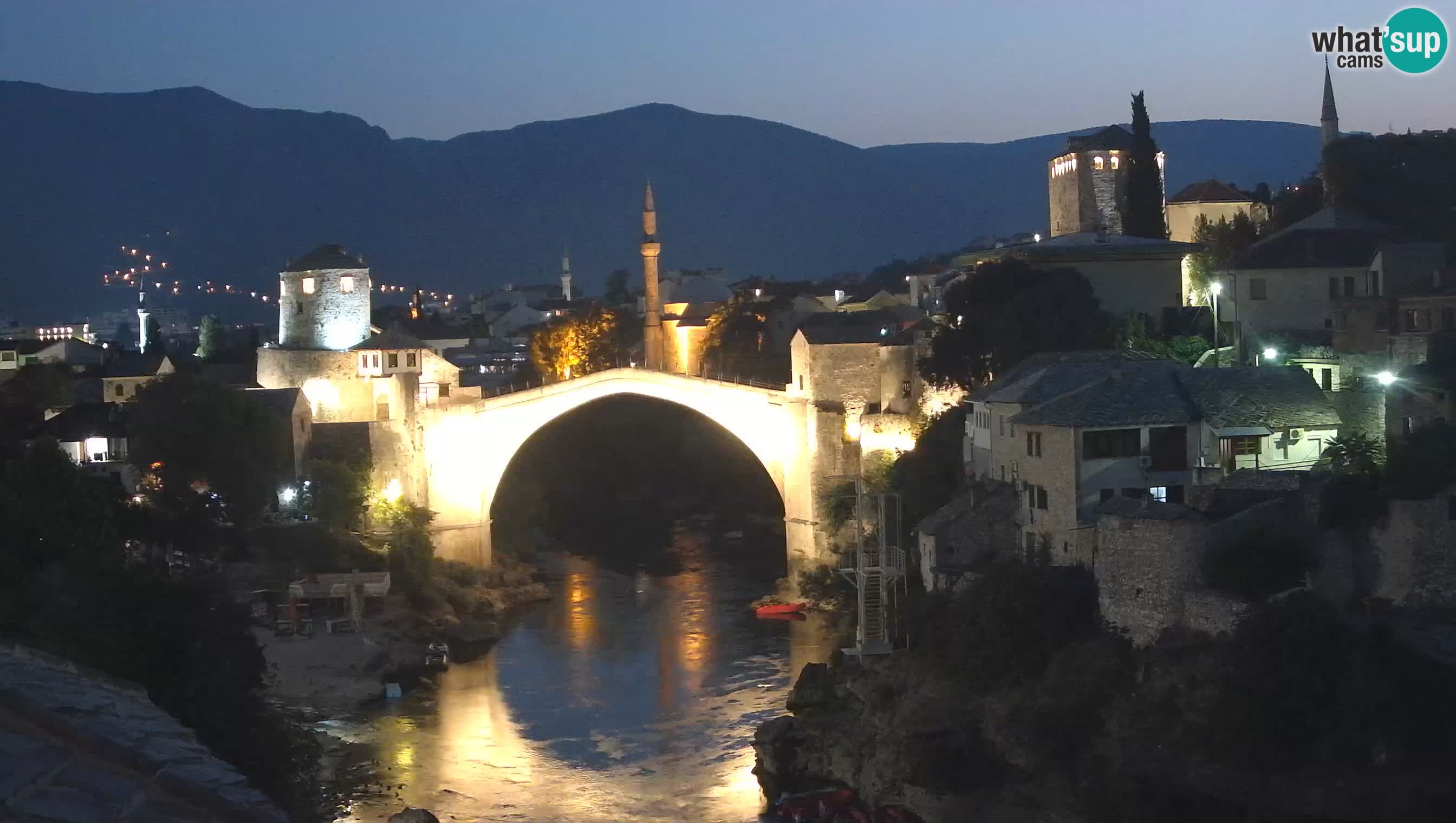 Spletna kamera Mostar – Stari Most in reka Neretva