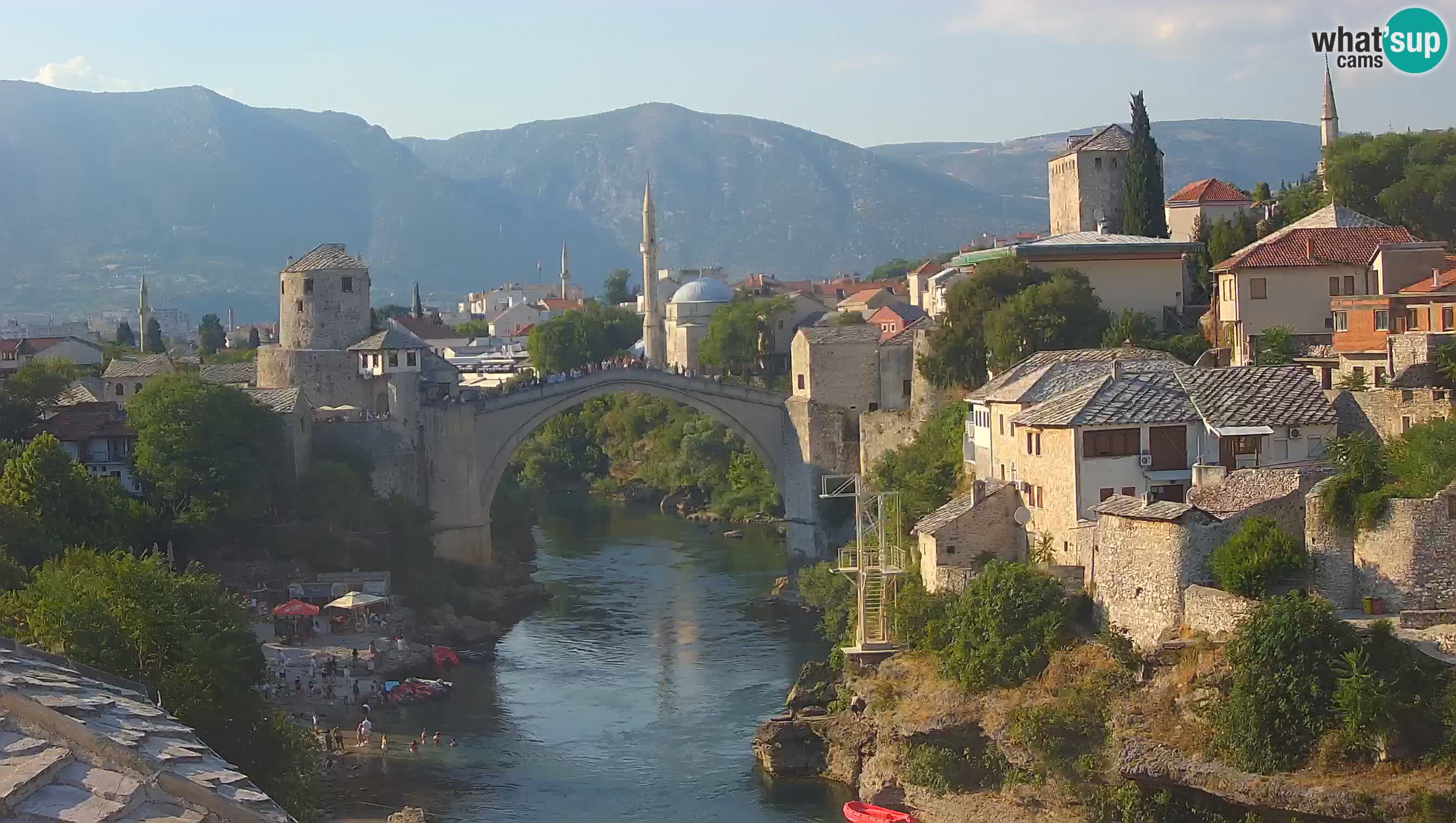 Mostar webcam – LIVE Old Bridge and Neretva river
