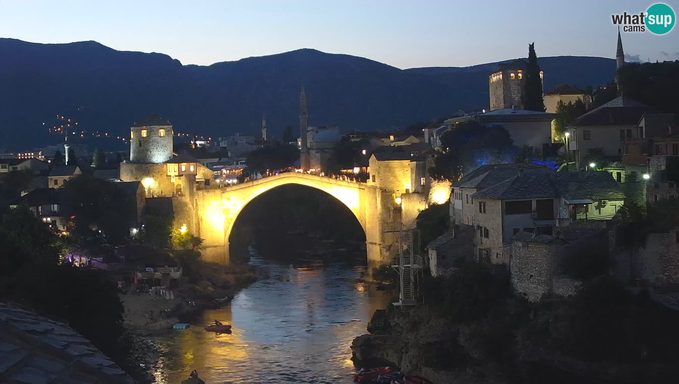 Mostar webcam – LIVE Old Bridge and Neretva river