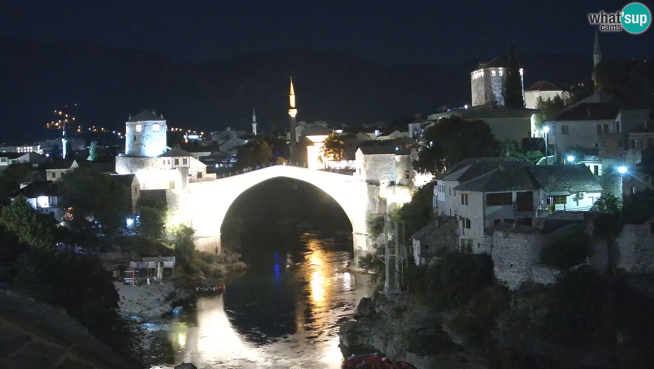 Webcam Mostar – Il Ponte Vecchio sul fiume Neretva