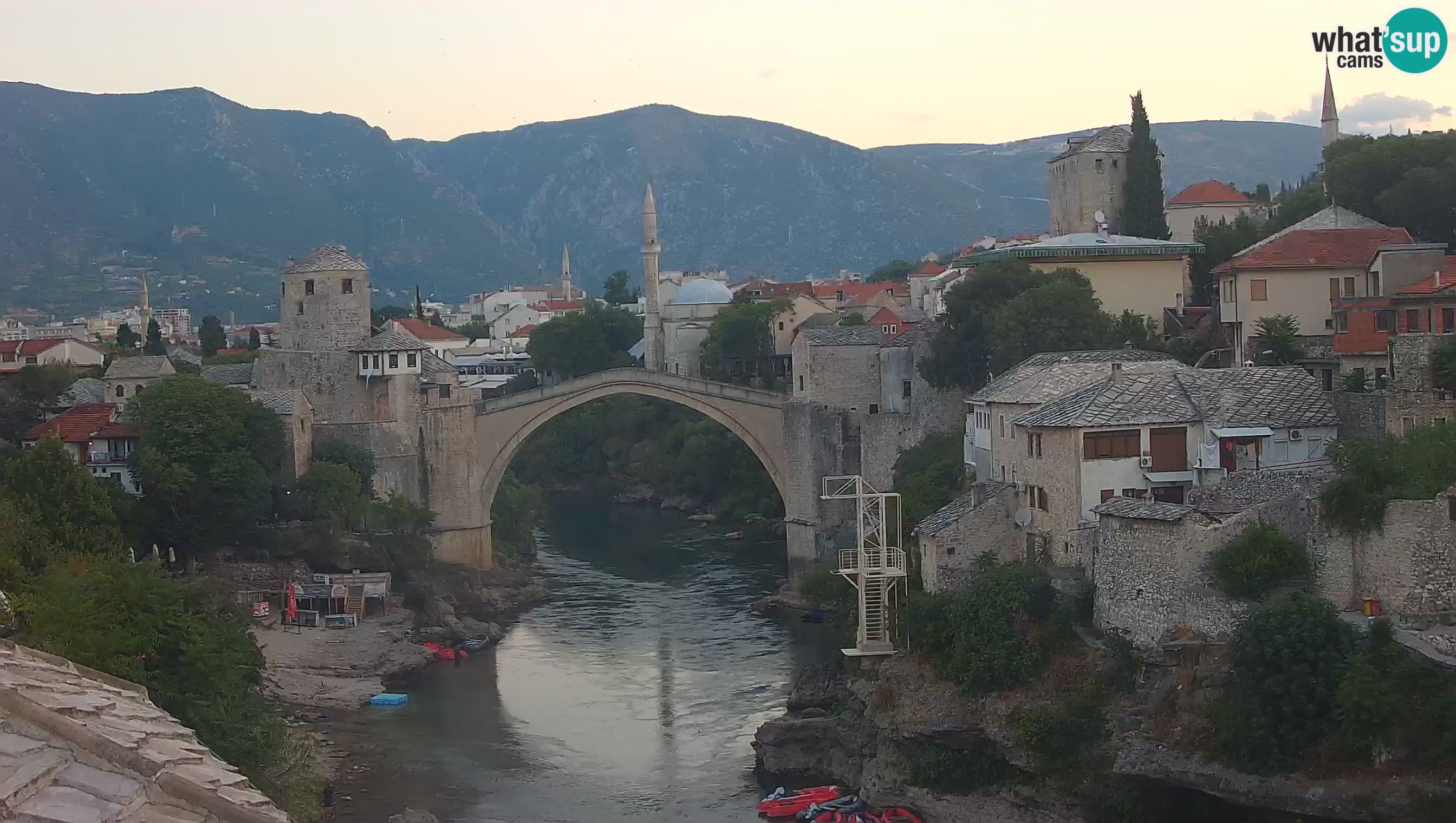 Spletna kamera Mostar – Stari Most in reka Neretva