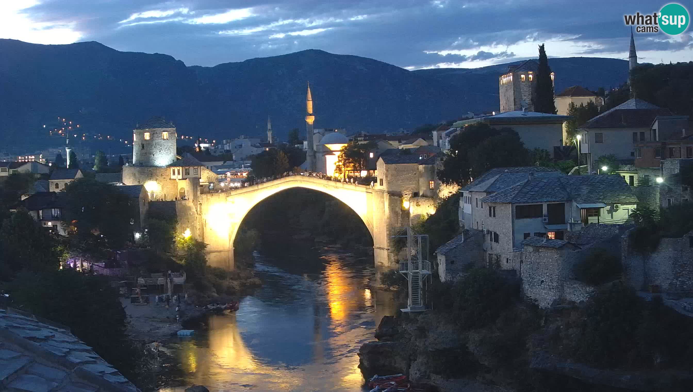 Mostar webcam – LIVE Old Bridge and Neretva river