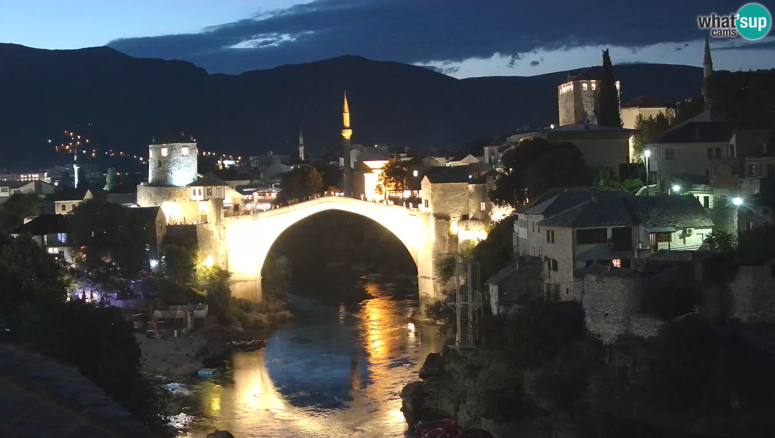 Mostar webcam – LIVE Old Bridge and Neretva river