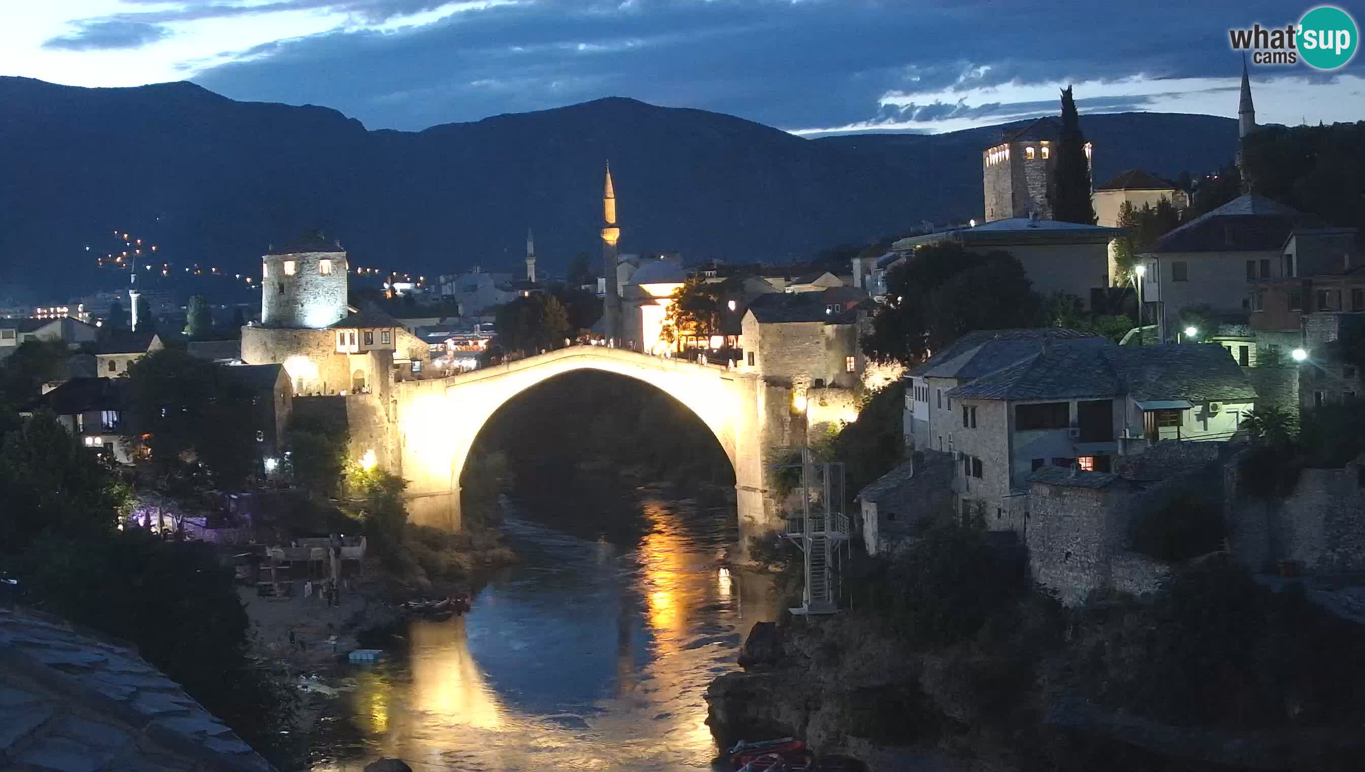 Mostar webcam – LIVE Old Bridge and Neretva river