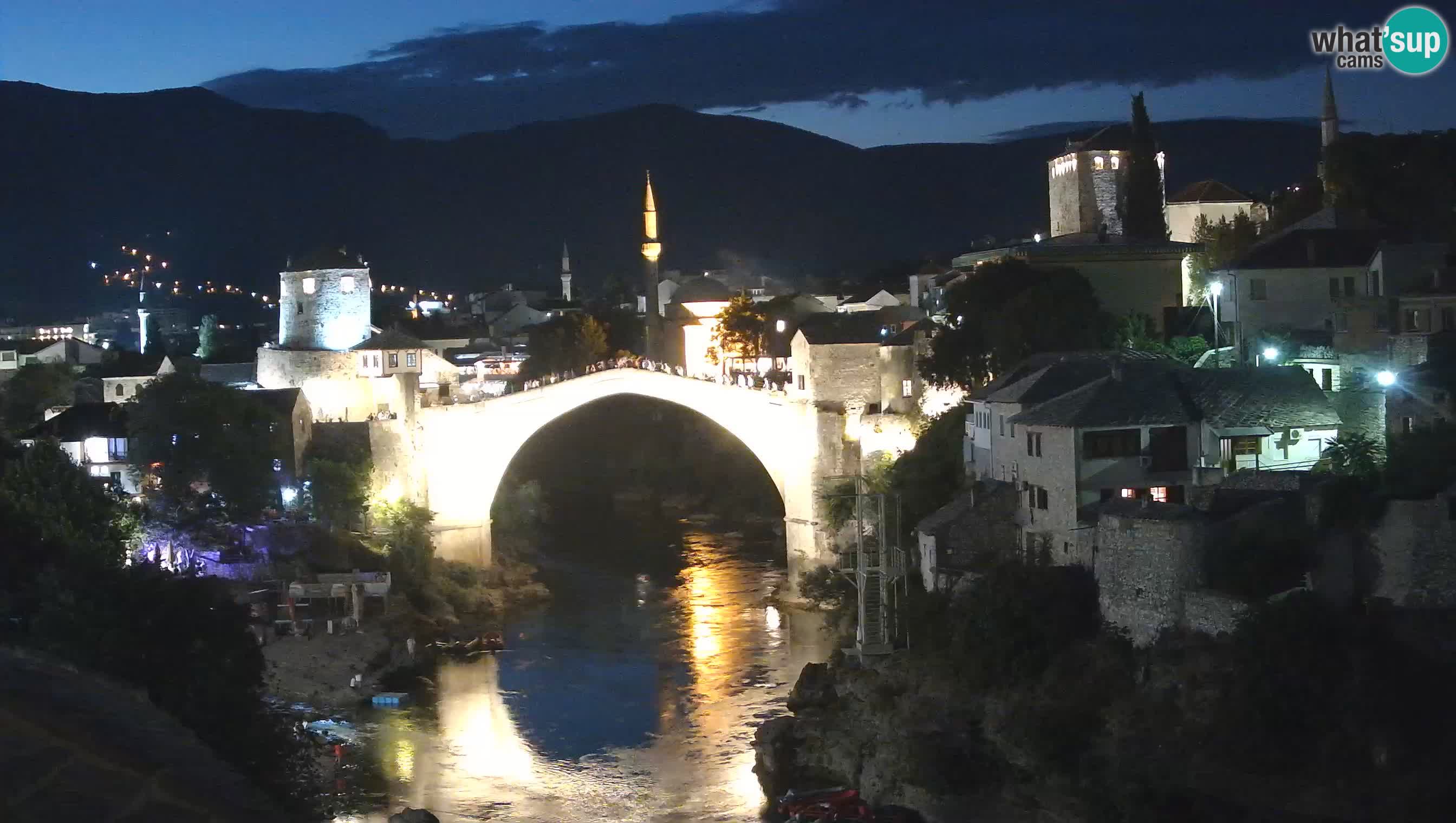 Mostar webcam – LIVE Old Bridge and Neretva river