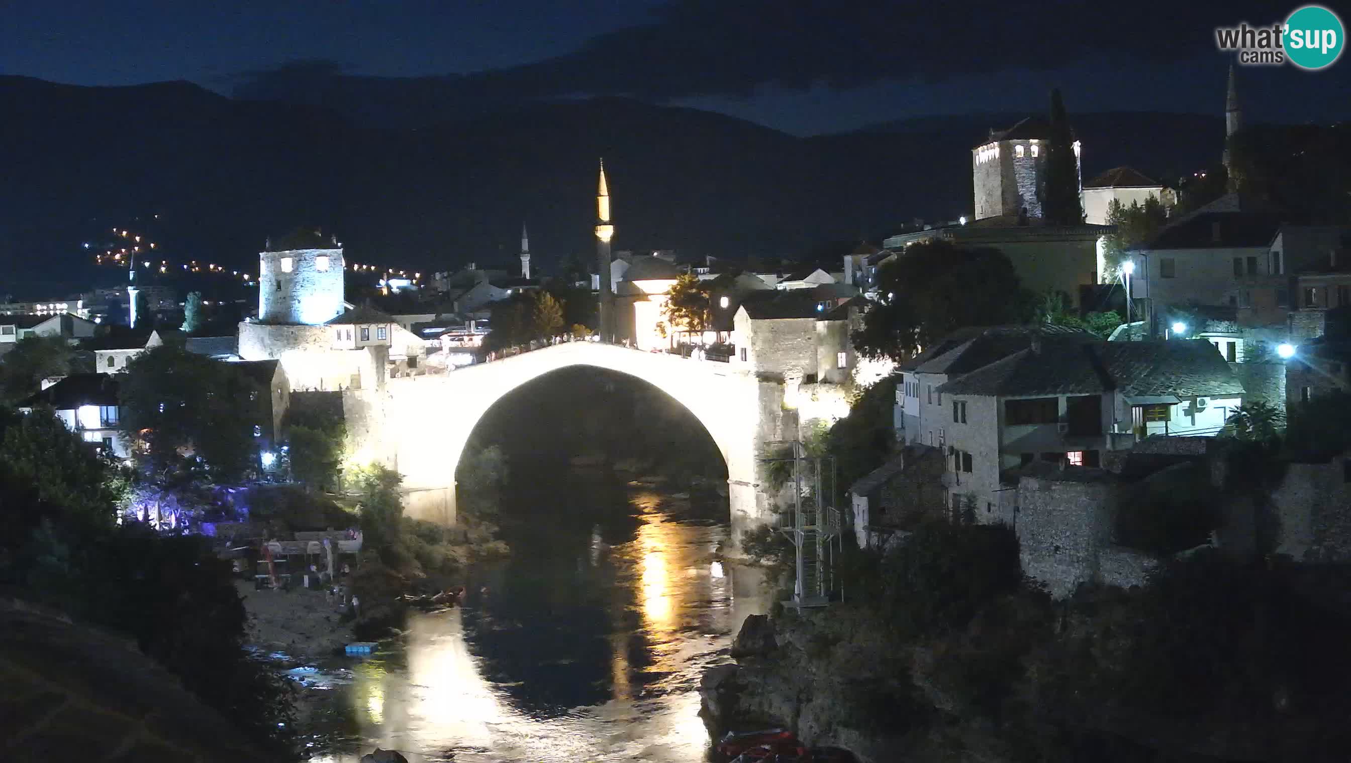 Webcam Mostar – Il Ponte Vecchio sul fiume Neretva