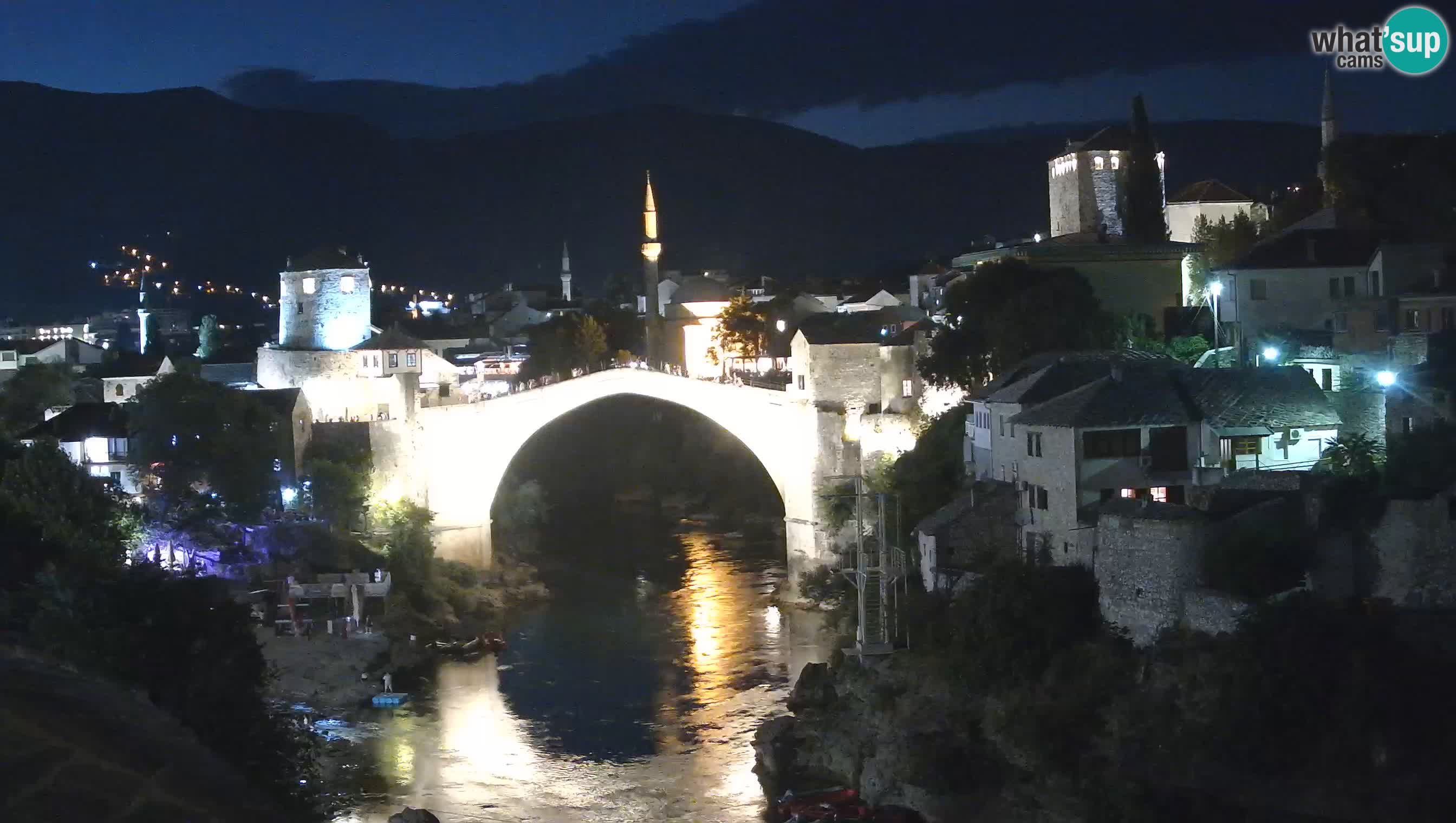 Webcam Mostar – Il Ponte Vecchio sul fiume Neretva