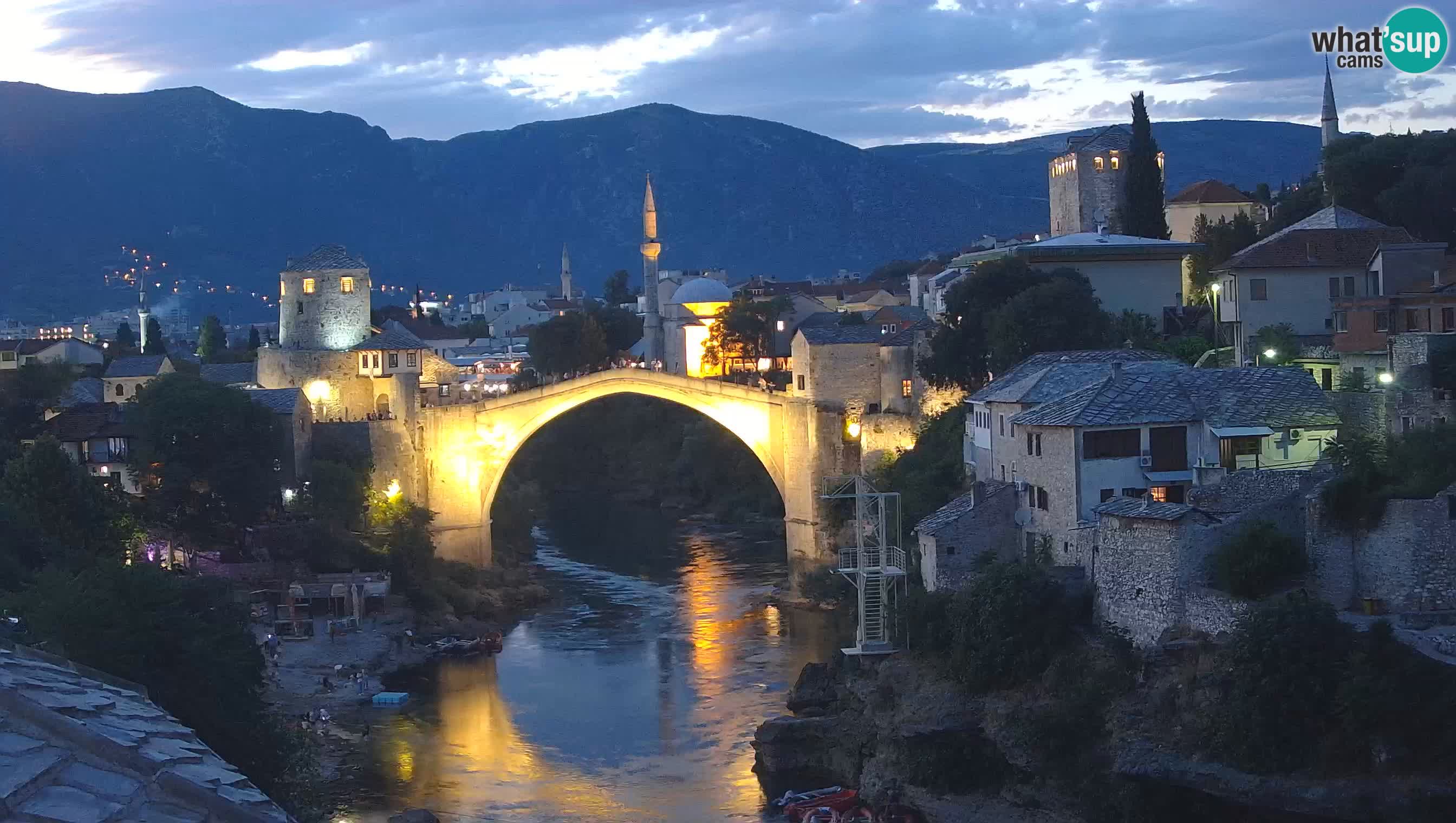 Mostar webcam – LIVE Old Bridge and Neretva river