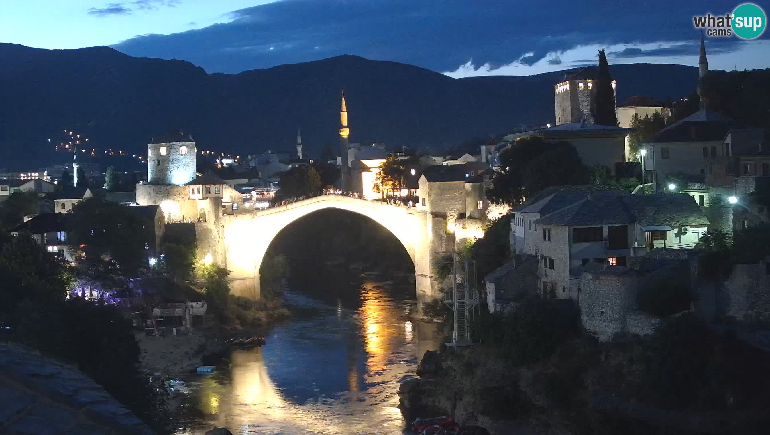 Mostar webcam – LIVE Old Bridge and Neretva river