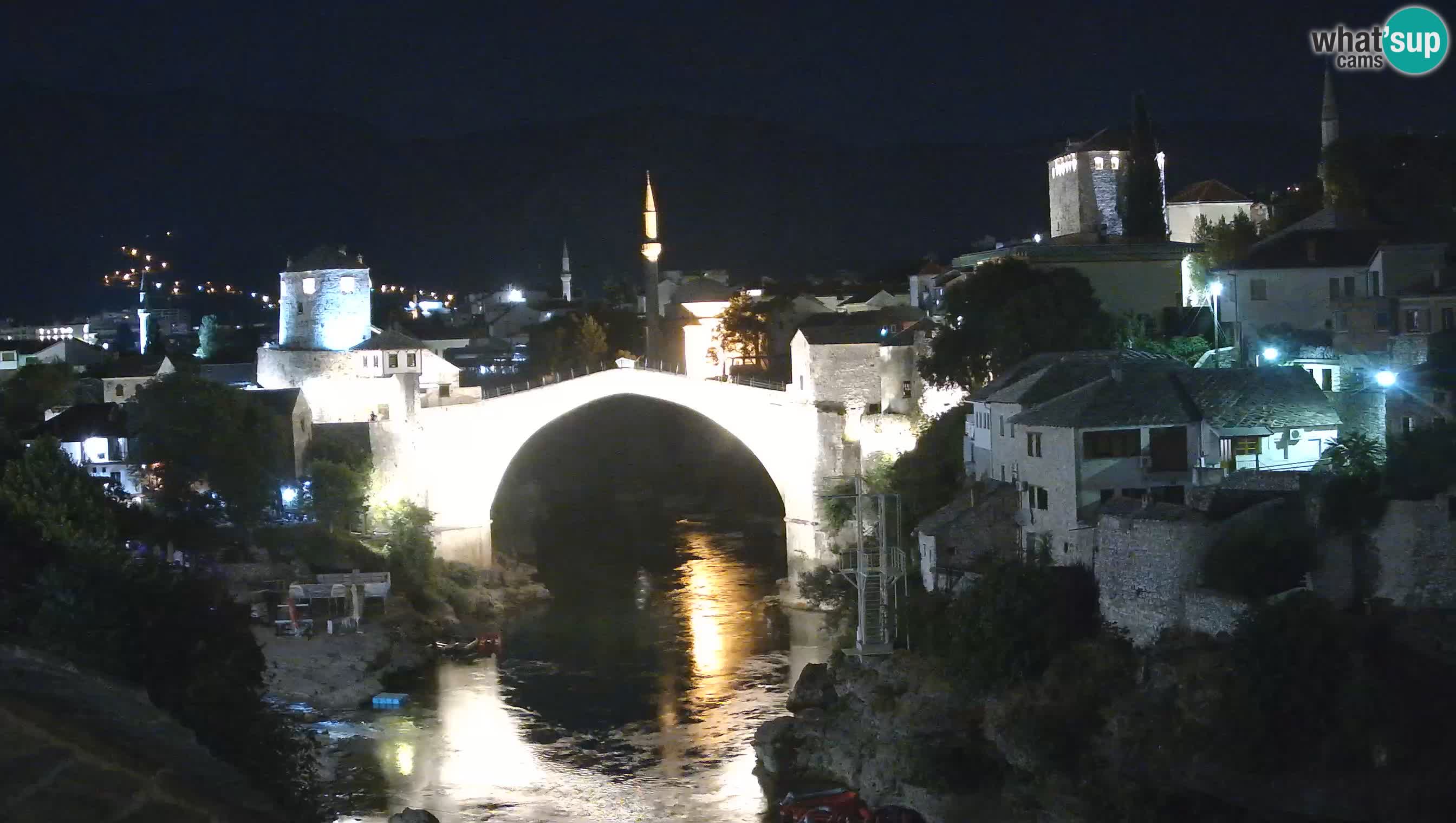 Mostar web kamera – Stari Most i rijeka Neretva – Goa Mostar