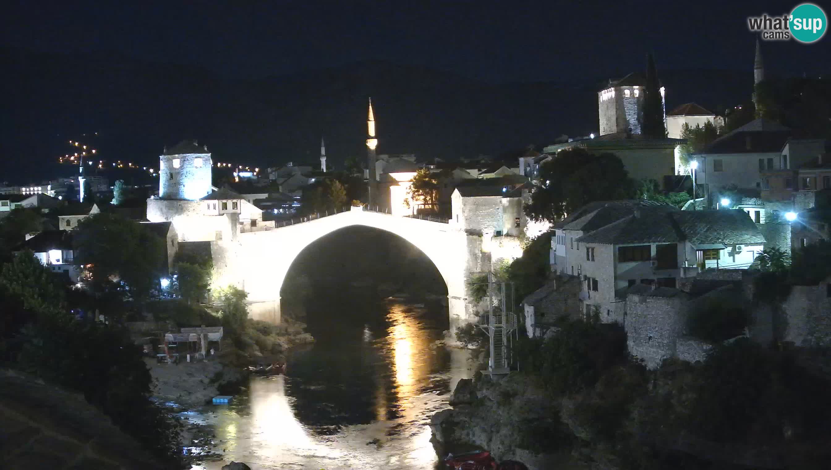 Mostar web kamera – Stari Most i rijeka Neretva – Goa Mostar