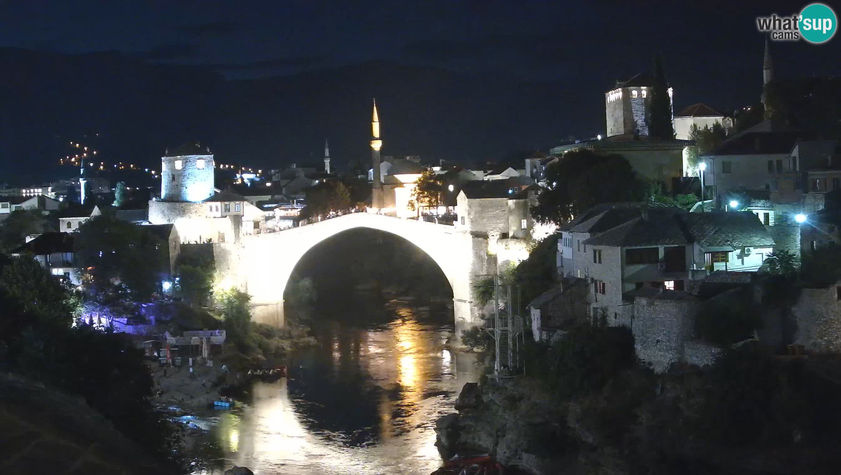 Webcam Mostar – Il Ponte Vecchio sul fiume Neretva