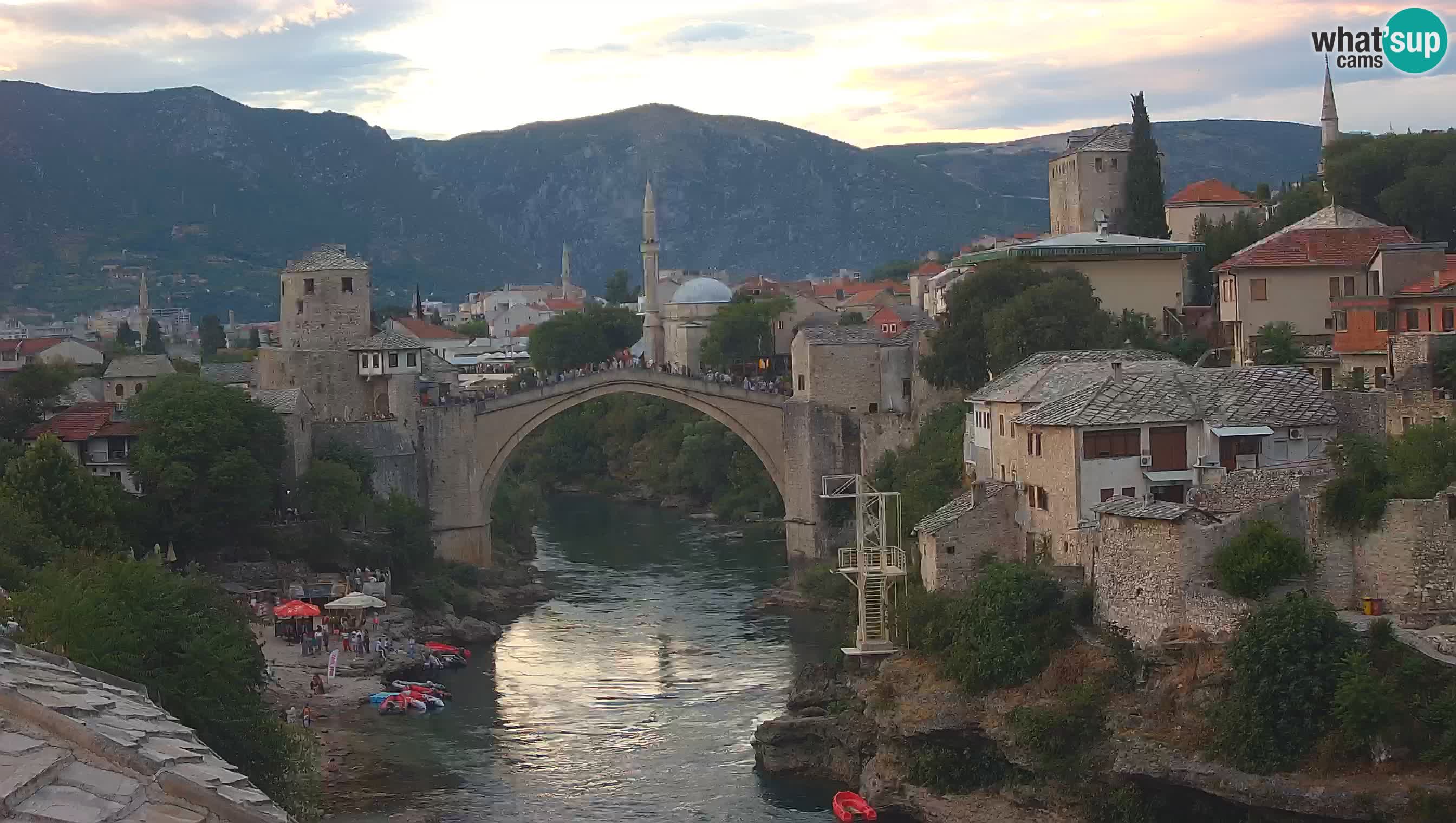 Spletna kamera Mostar – Stari Most in reka Neretva