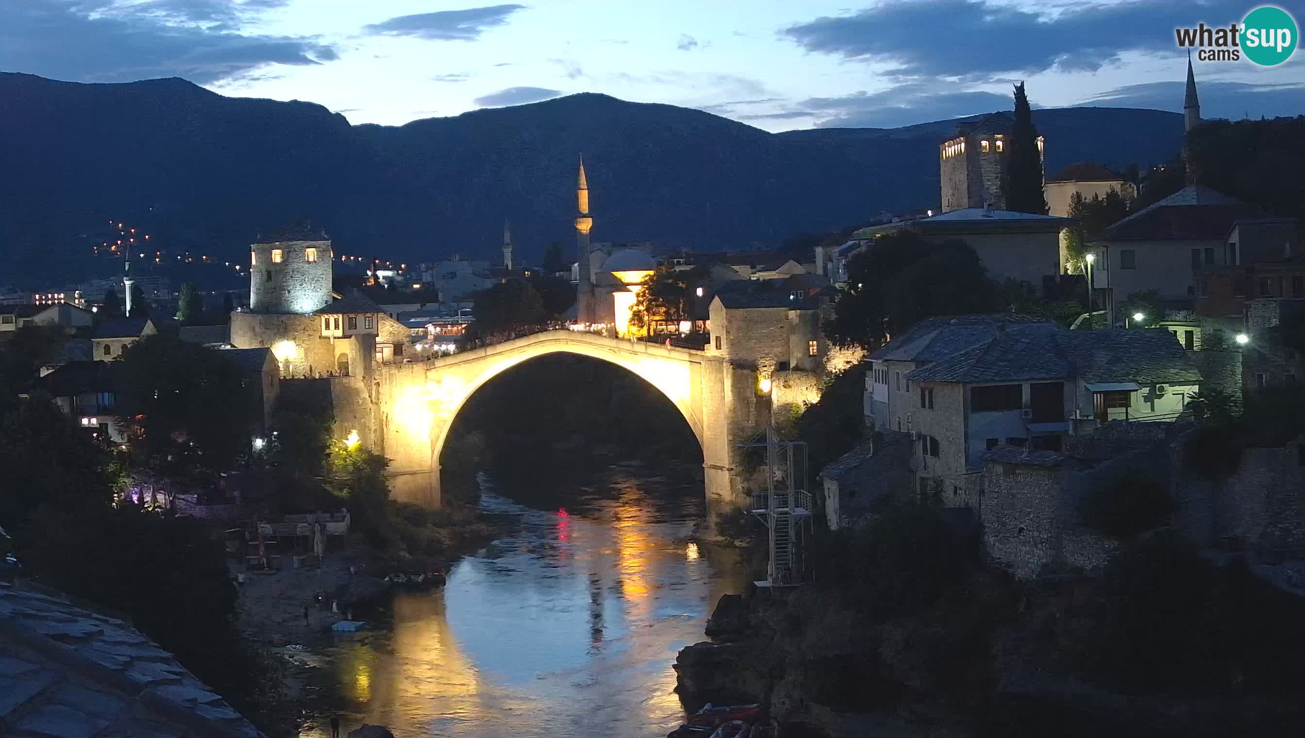 Mostar web kamera – Stari Most i rijeka Neretva – Goa Mostar