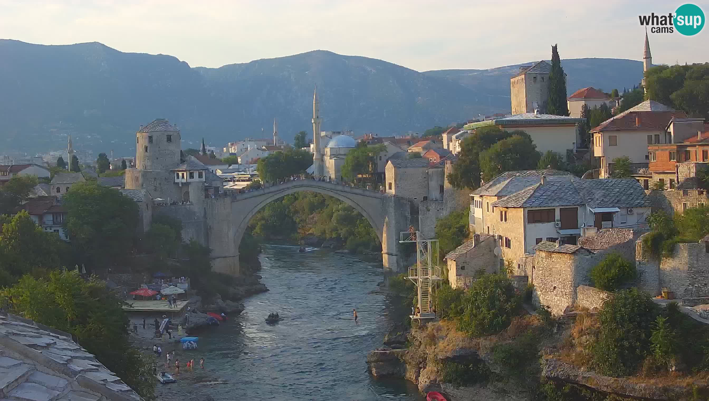 Spletna kamera Mostar – Stari Most in reka Neretva