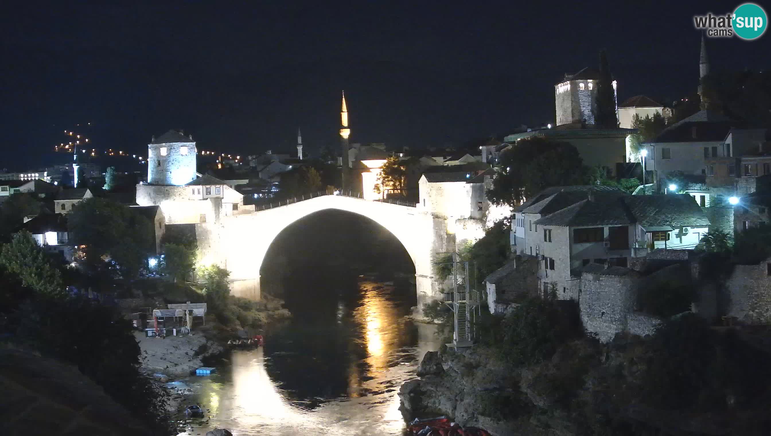 Spletna kamera Mostar – Stari Most in reka Neretva
