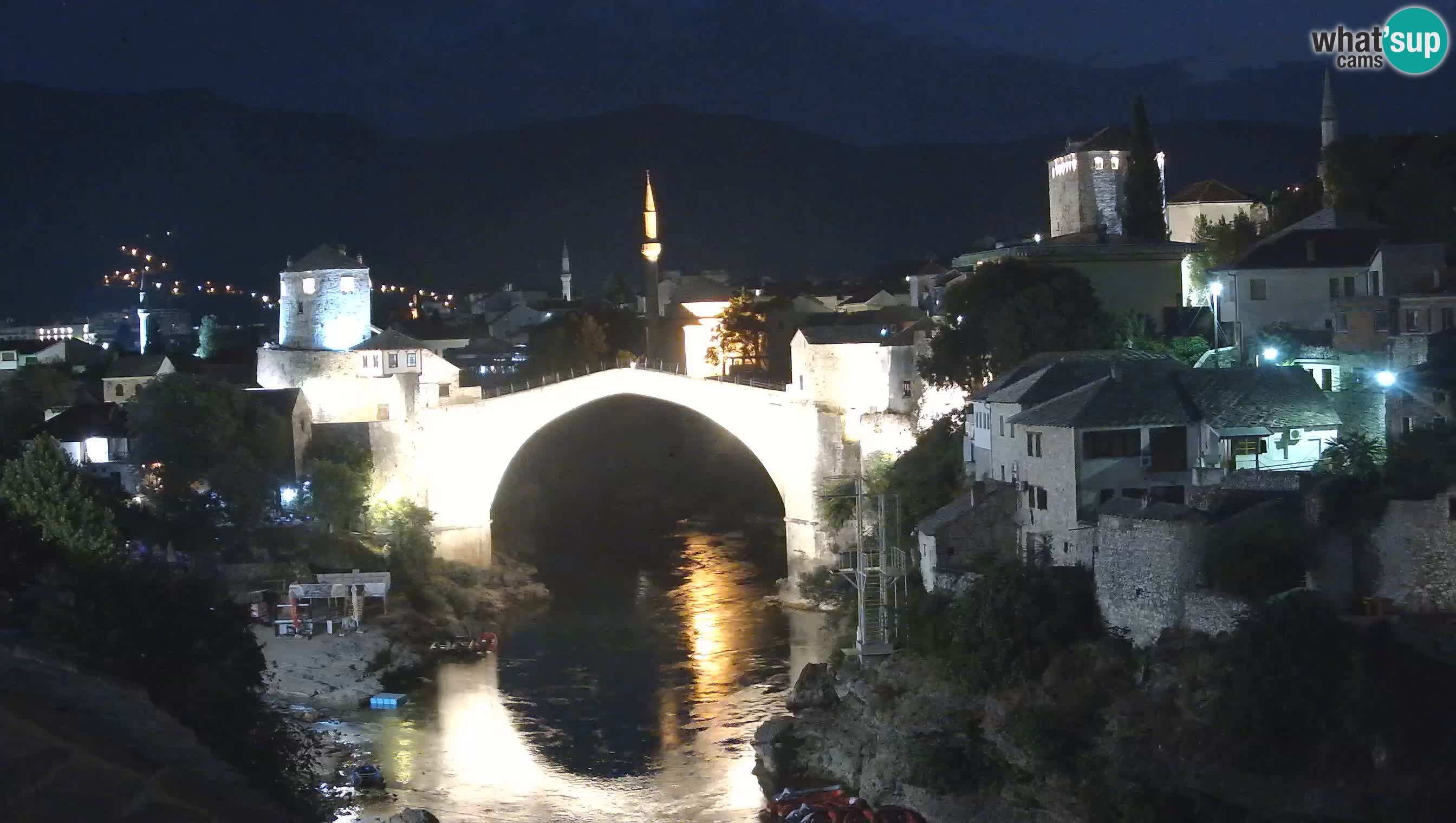 Webcam Mostar – Il Ponte Vecchio sul fiume Neretva