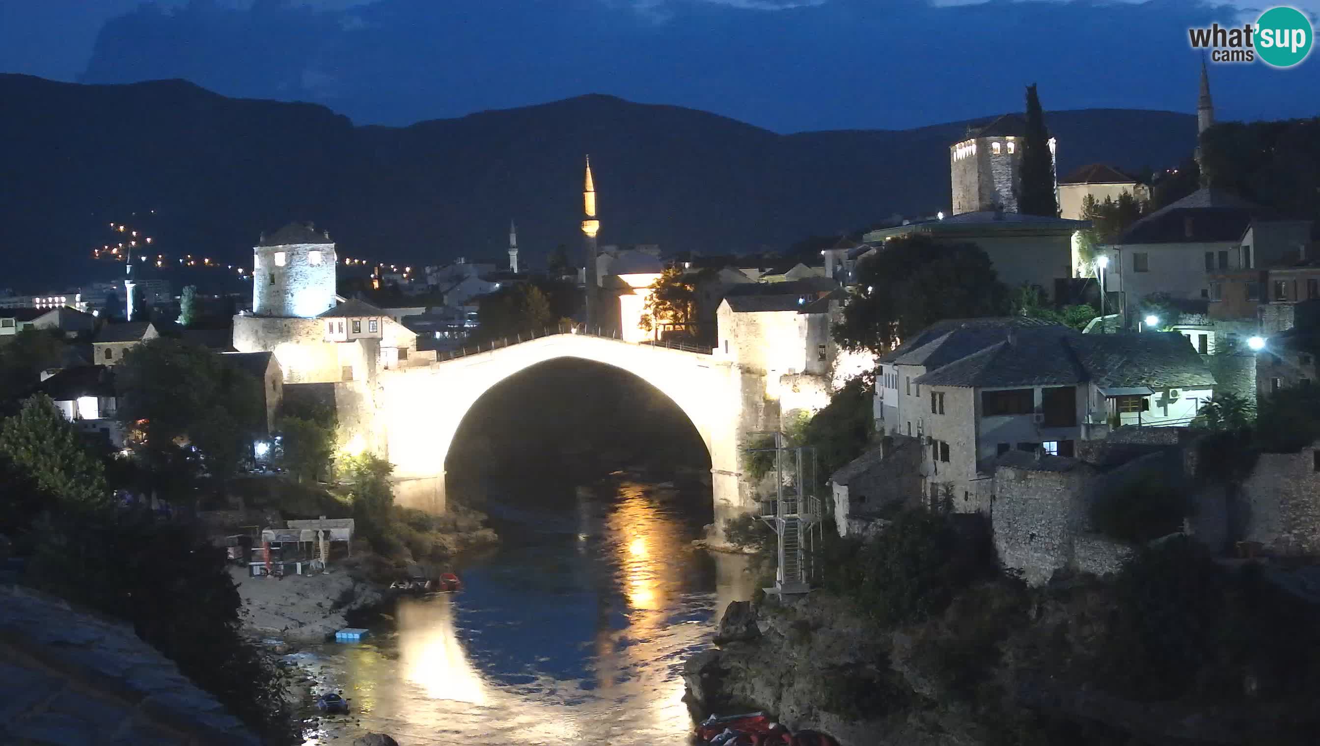 Mostar web kamera – Stari Most i rijeka Neretva – Goa Mostar