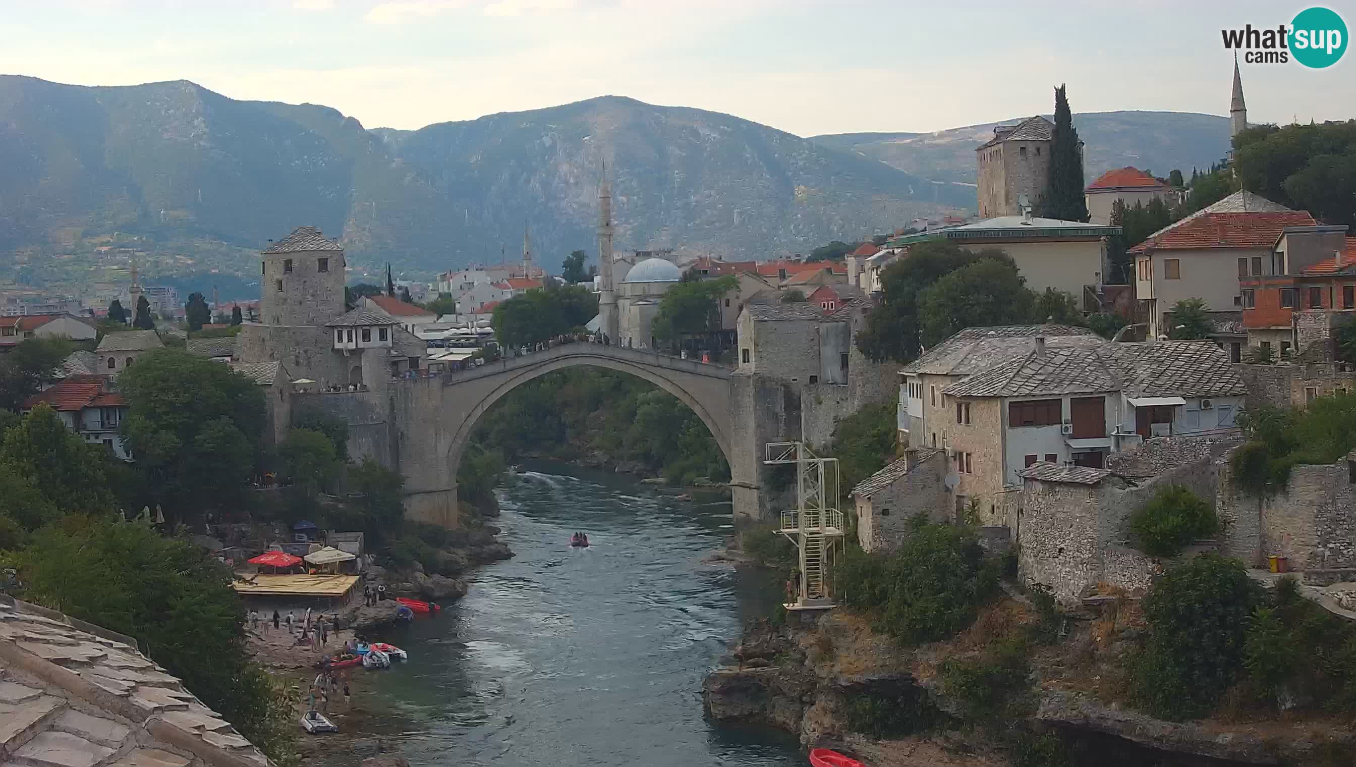 Mostar webcam – LIVE Old Bridge and Neretva river