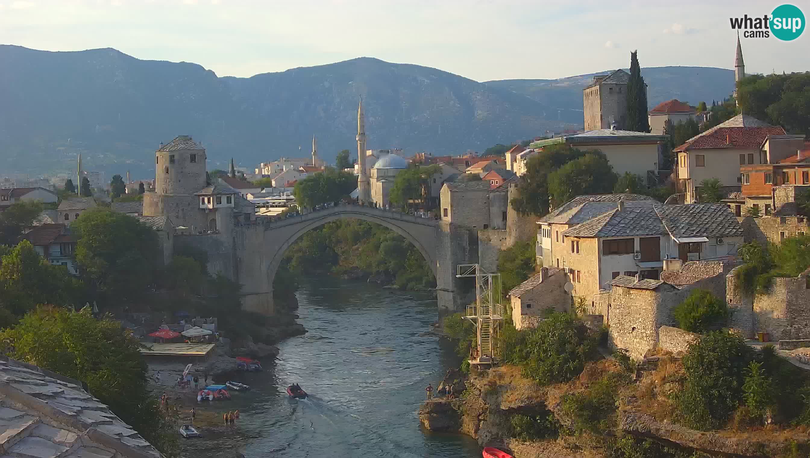 Webcam Mostar – Il Ponte Vecchio sul fiume Neretva