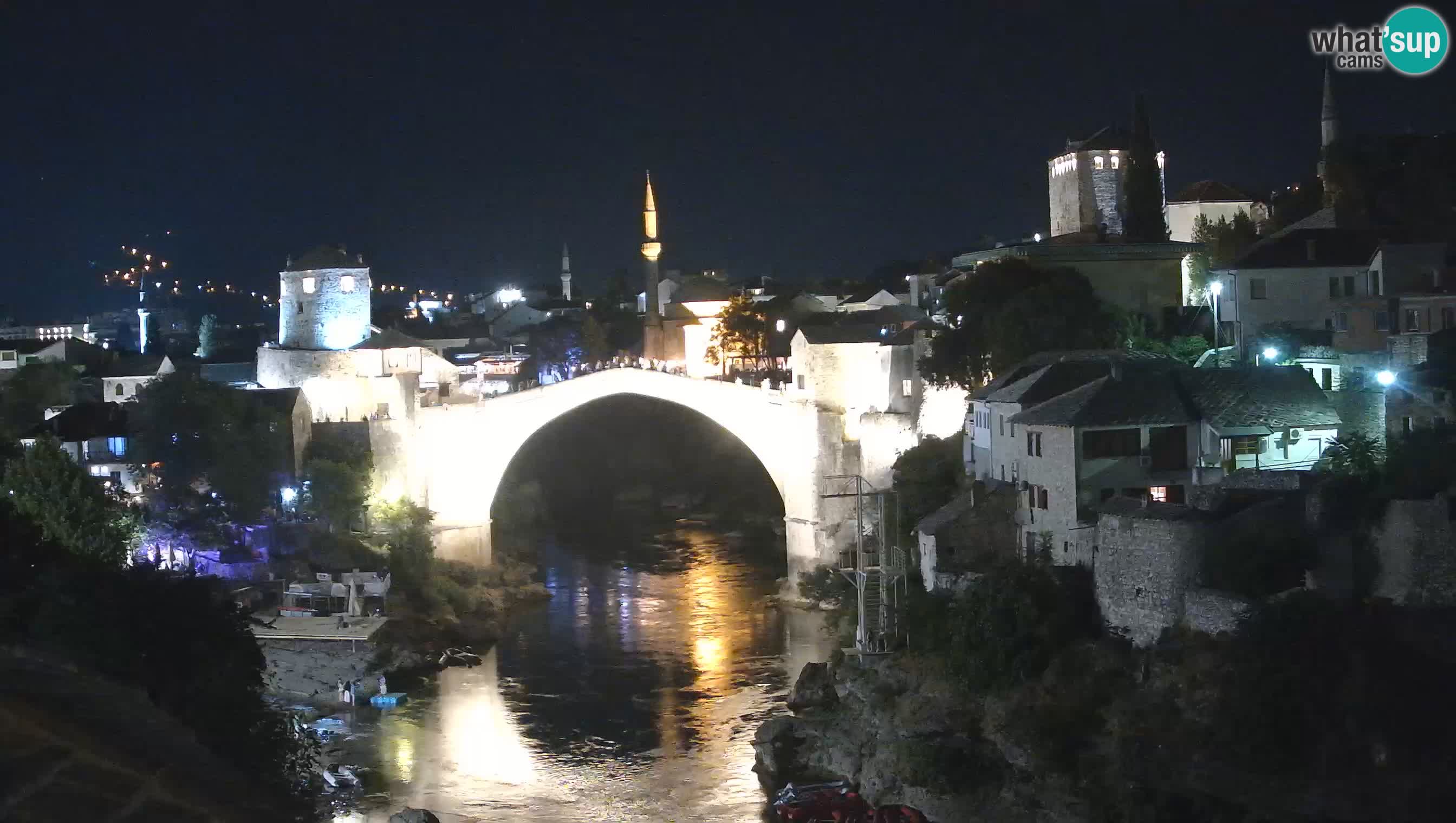 Webcam Mostar – Il Ponte Vecchio sul fiume Neretva