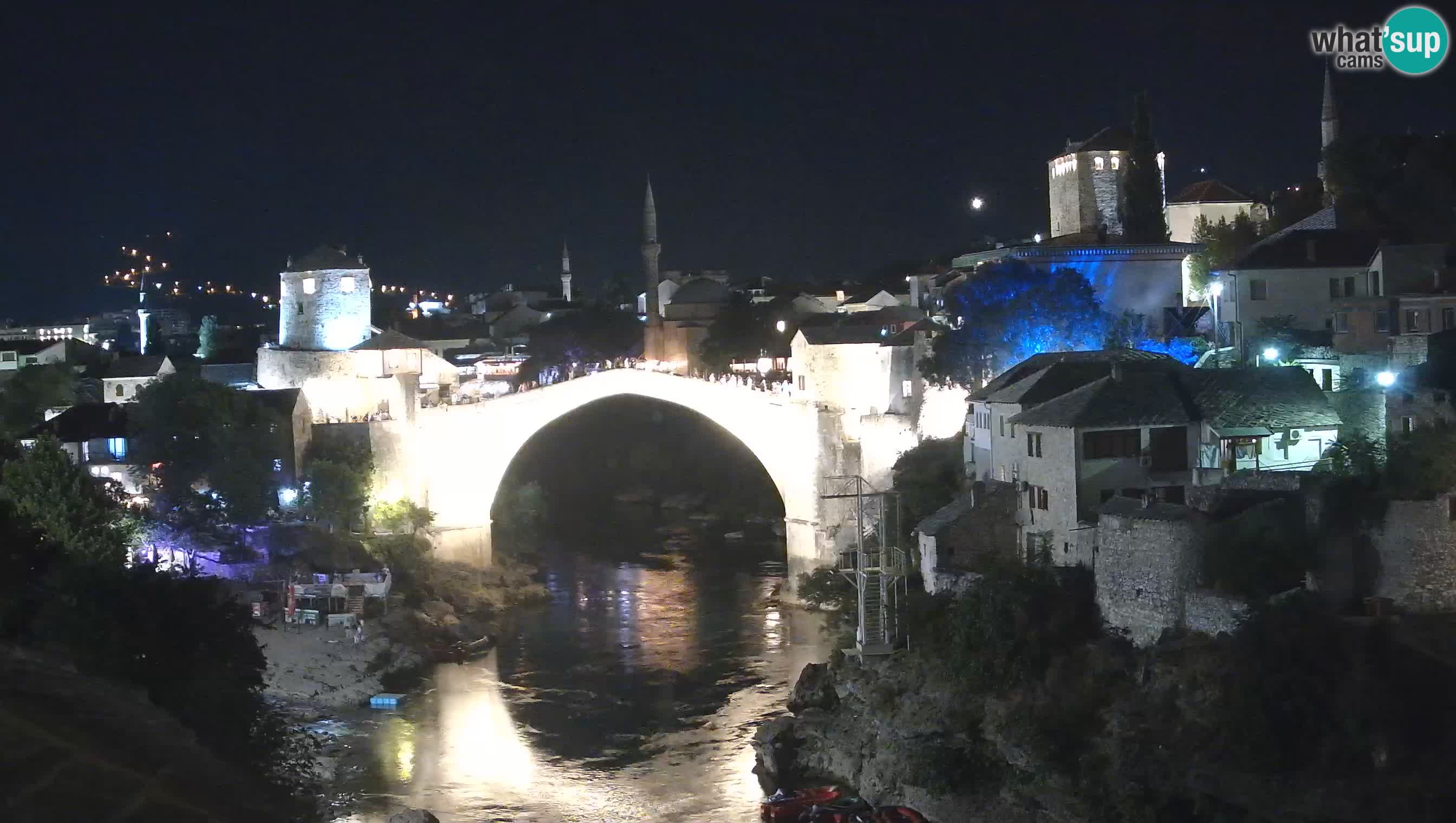 Webcam Mostar – Il Ponte Vecchio sul fiume Neretva