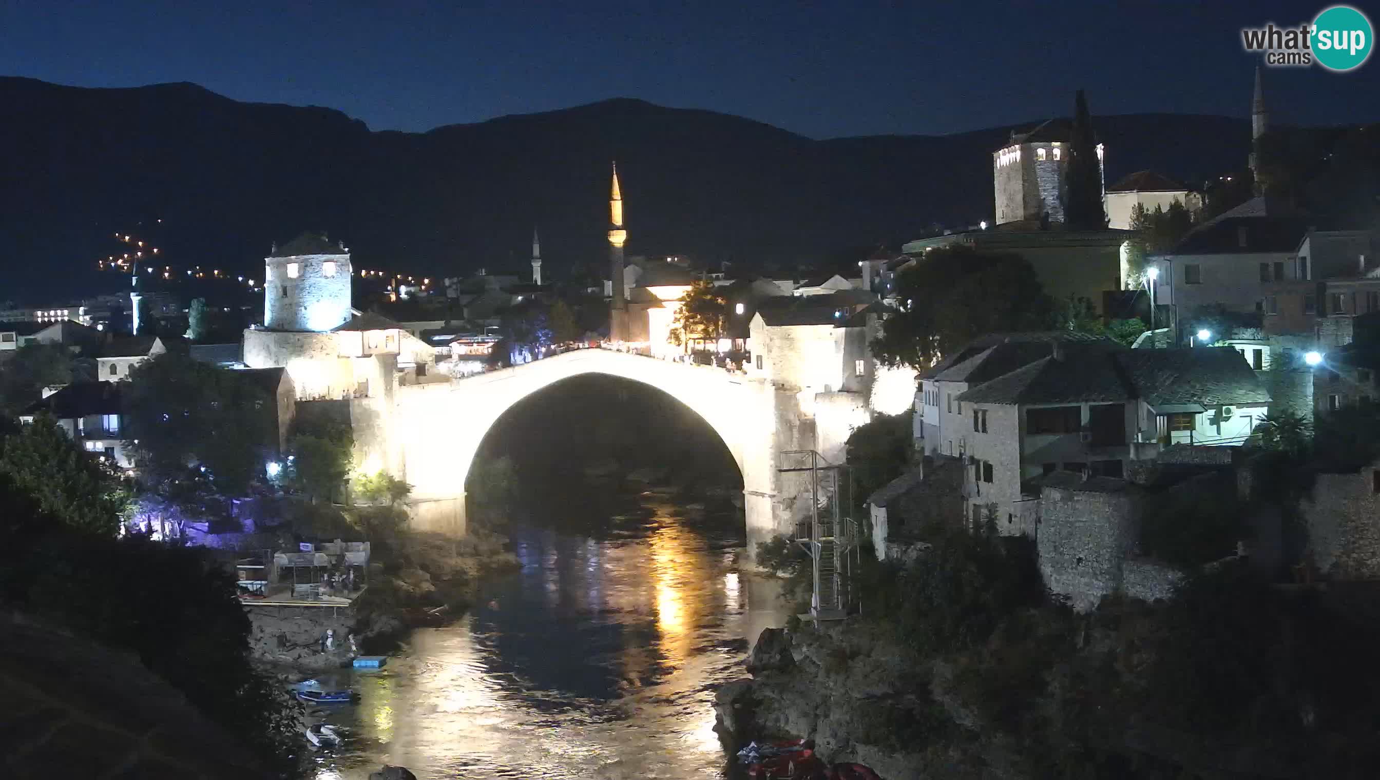 Webcam Mostar – Il Ponte Vecchio sul fiume Neretva