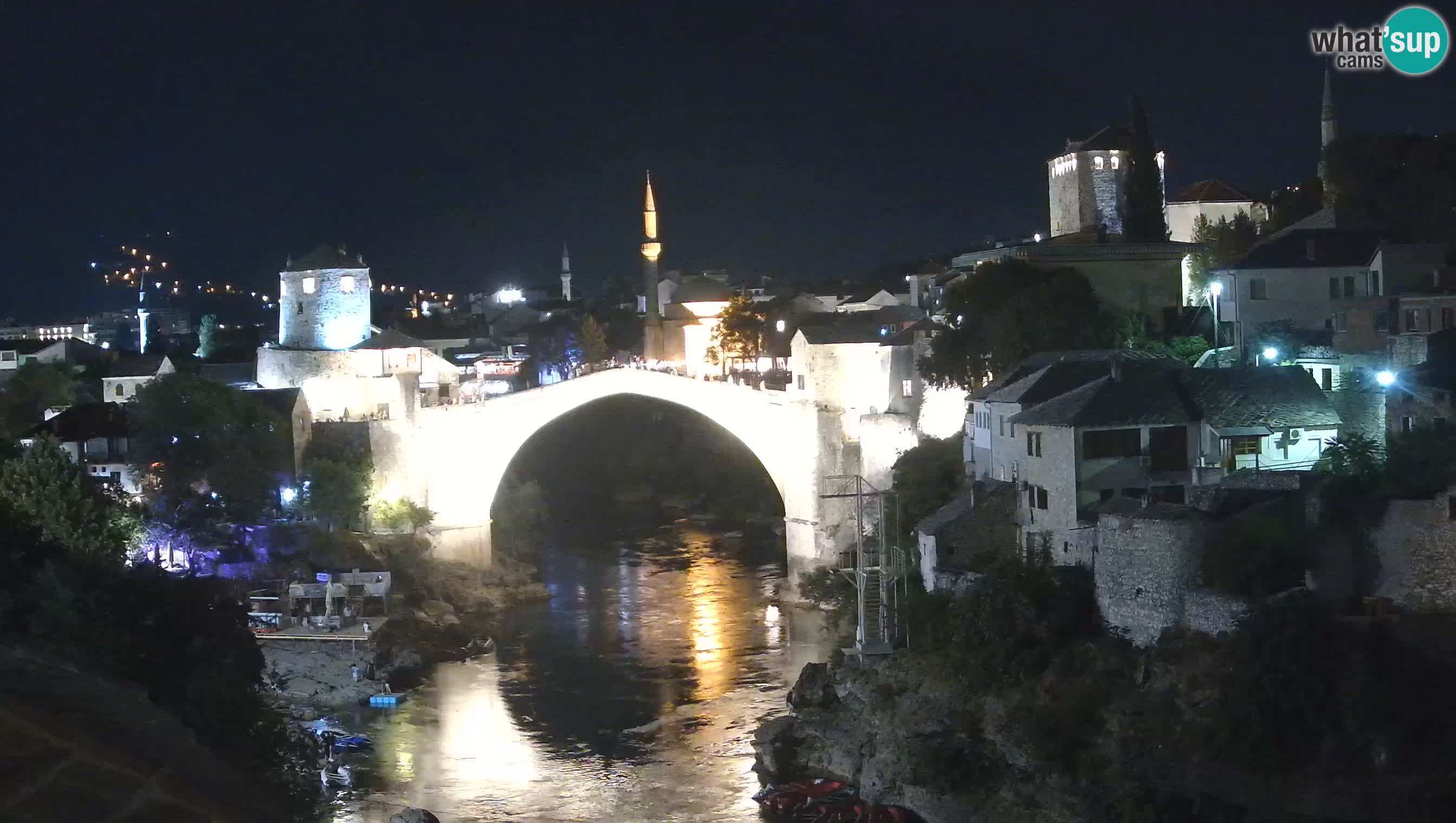 Webcam Mostar – Il Ponte Vecchio sul fiume Neretva