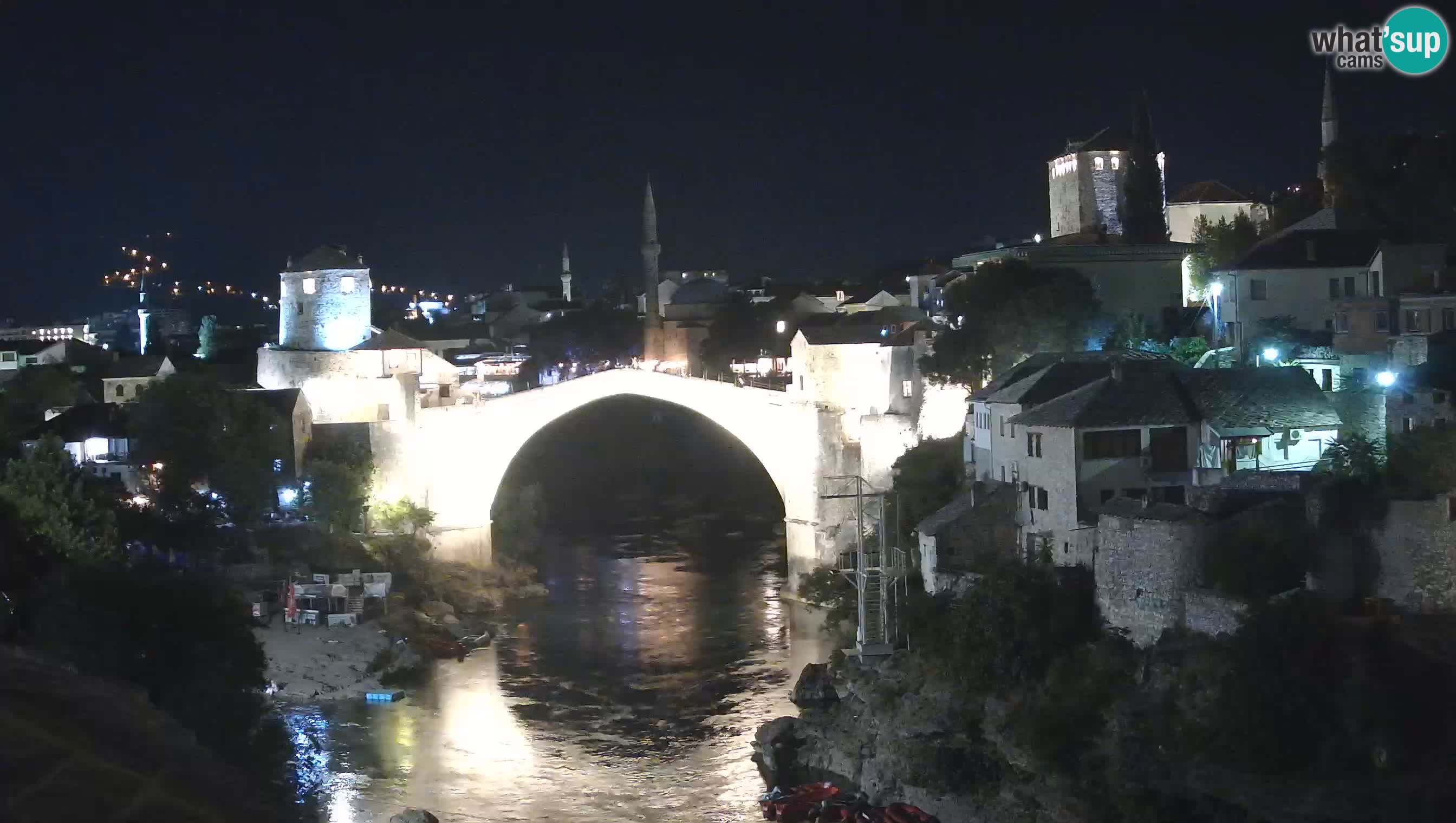 Mostar web kamera – Stari Most i rijeka Neretva – Goa Mostar