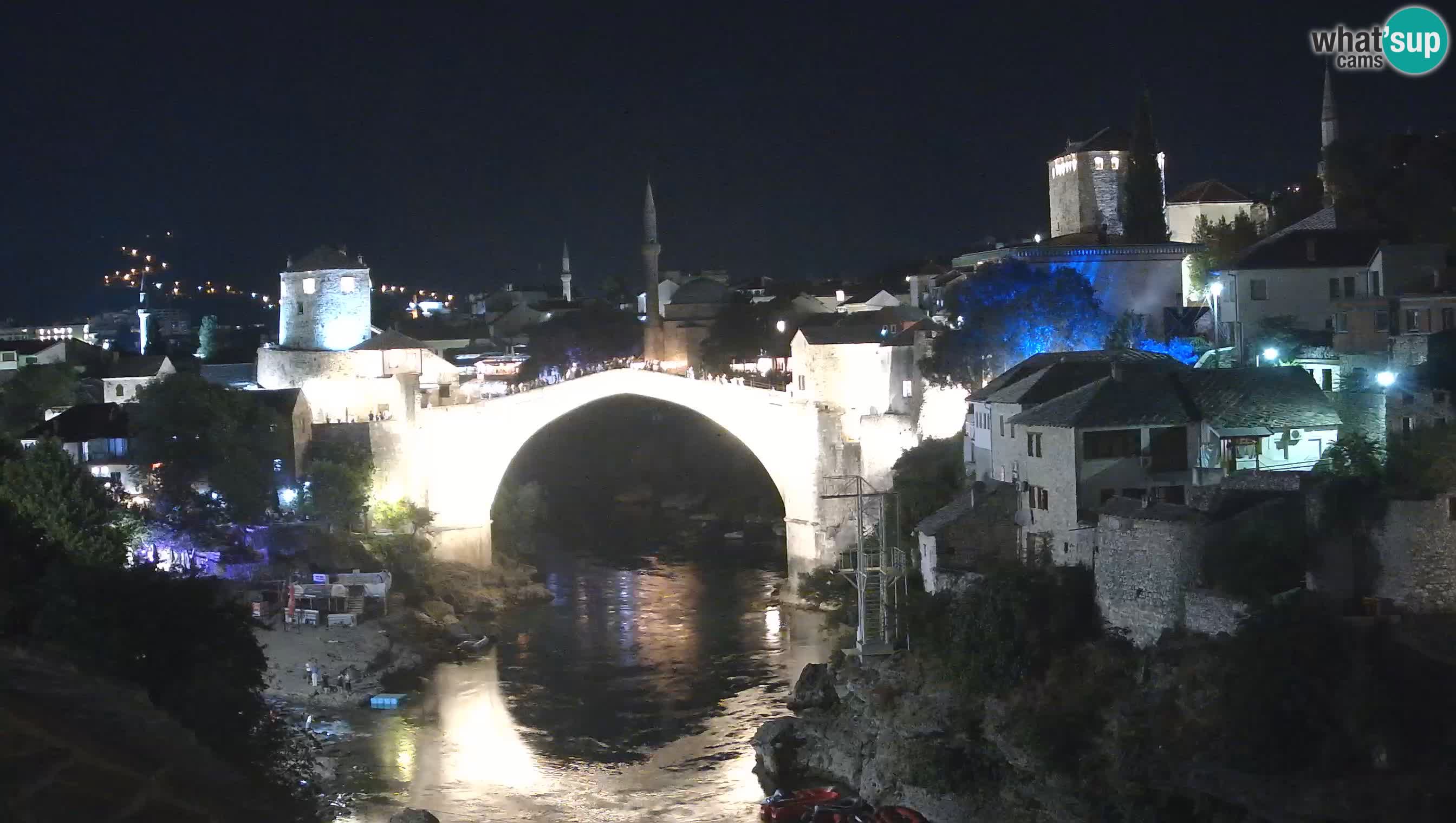 Webcam Mostar – Il Ponte Vecchio sul fiume Neretva
