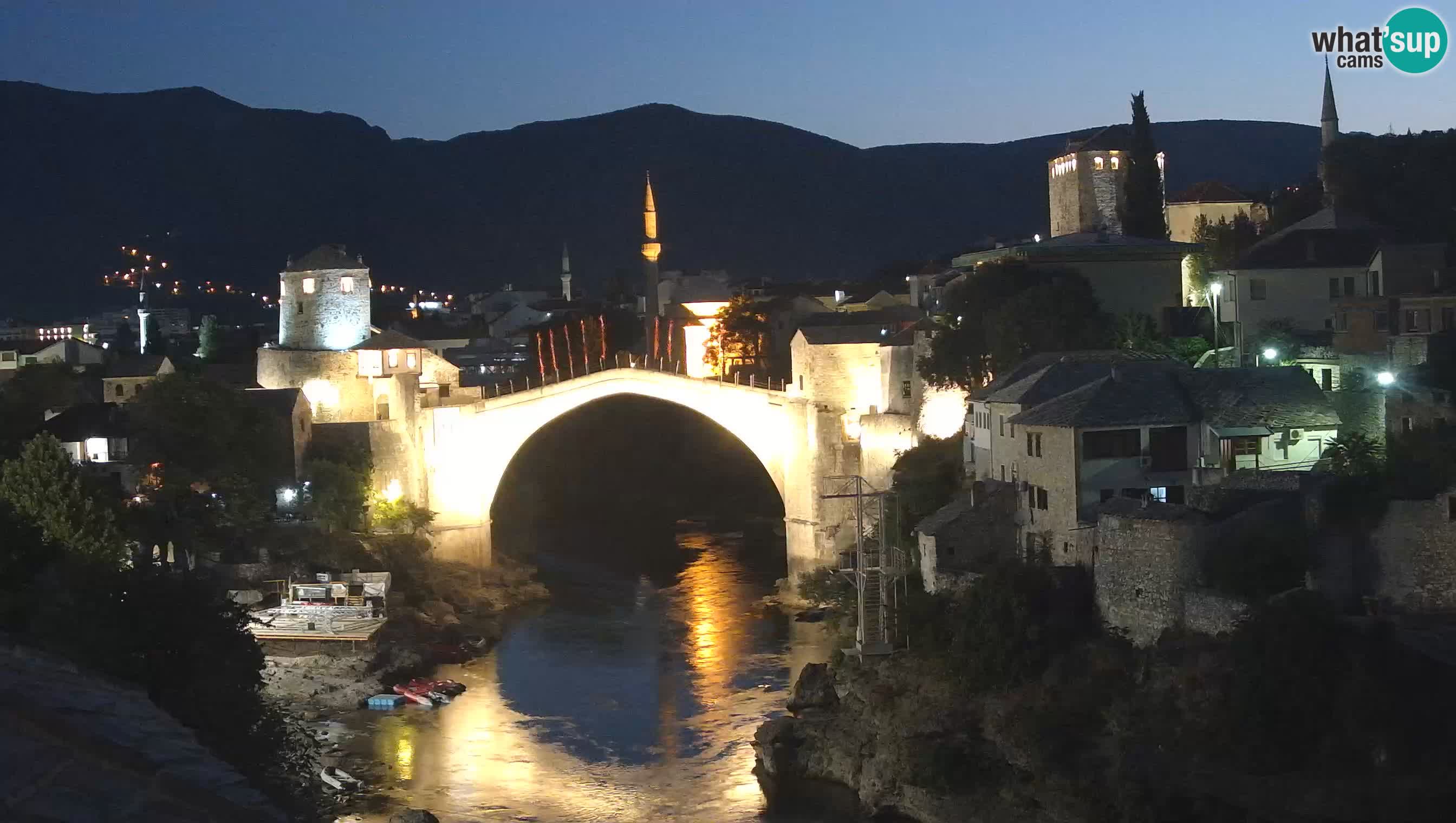 Webcam Mostar – Il Ponte Vecchio sul fiume Neretva