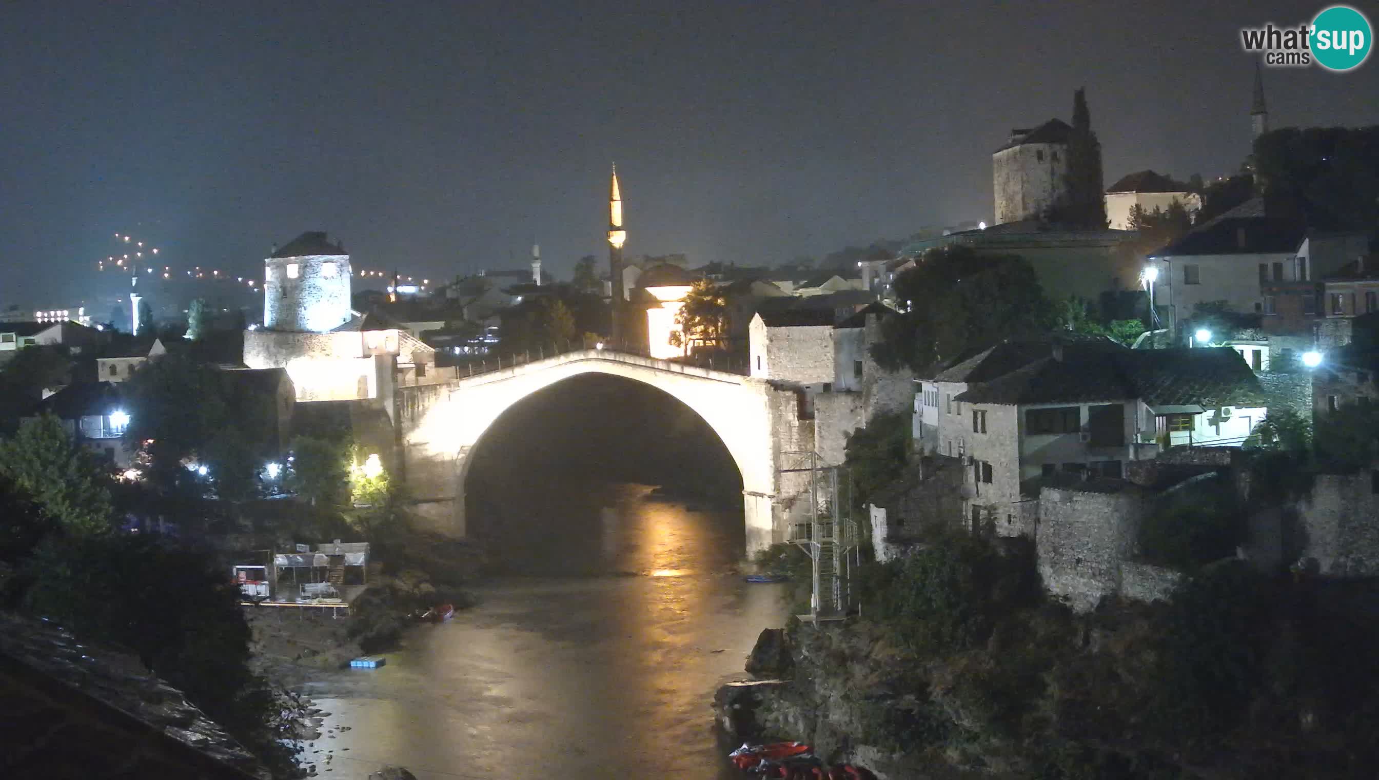 Mostar web kamera – Stari Most i rijeka Neretva – Goa Mostar