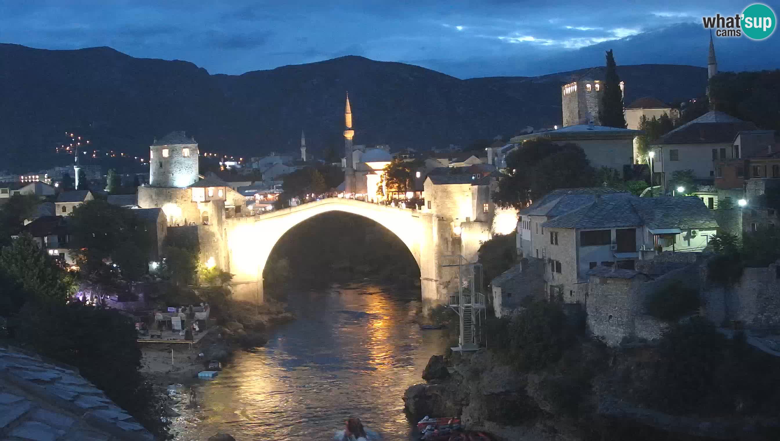 Mostar webcam – LIVE Old Bridge and Neretva river