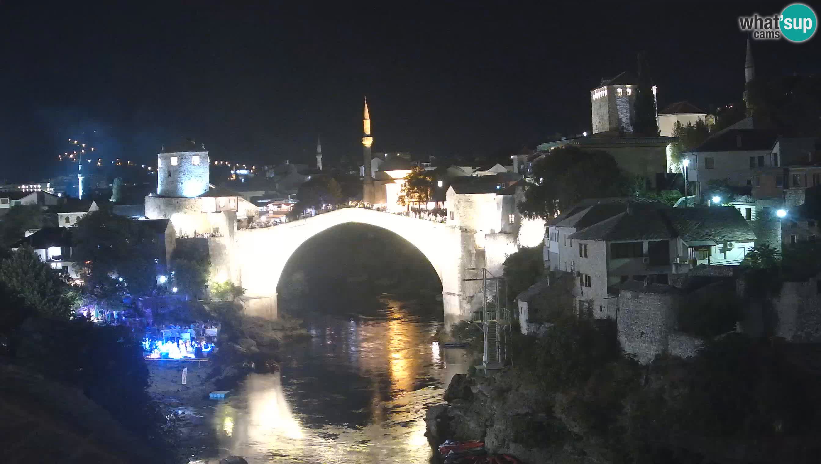 Mostar webcam – LIVE Old Bridge and Neretva river