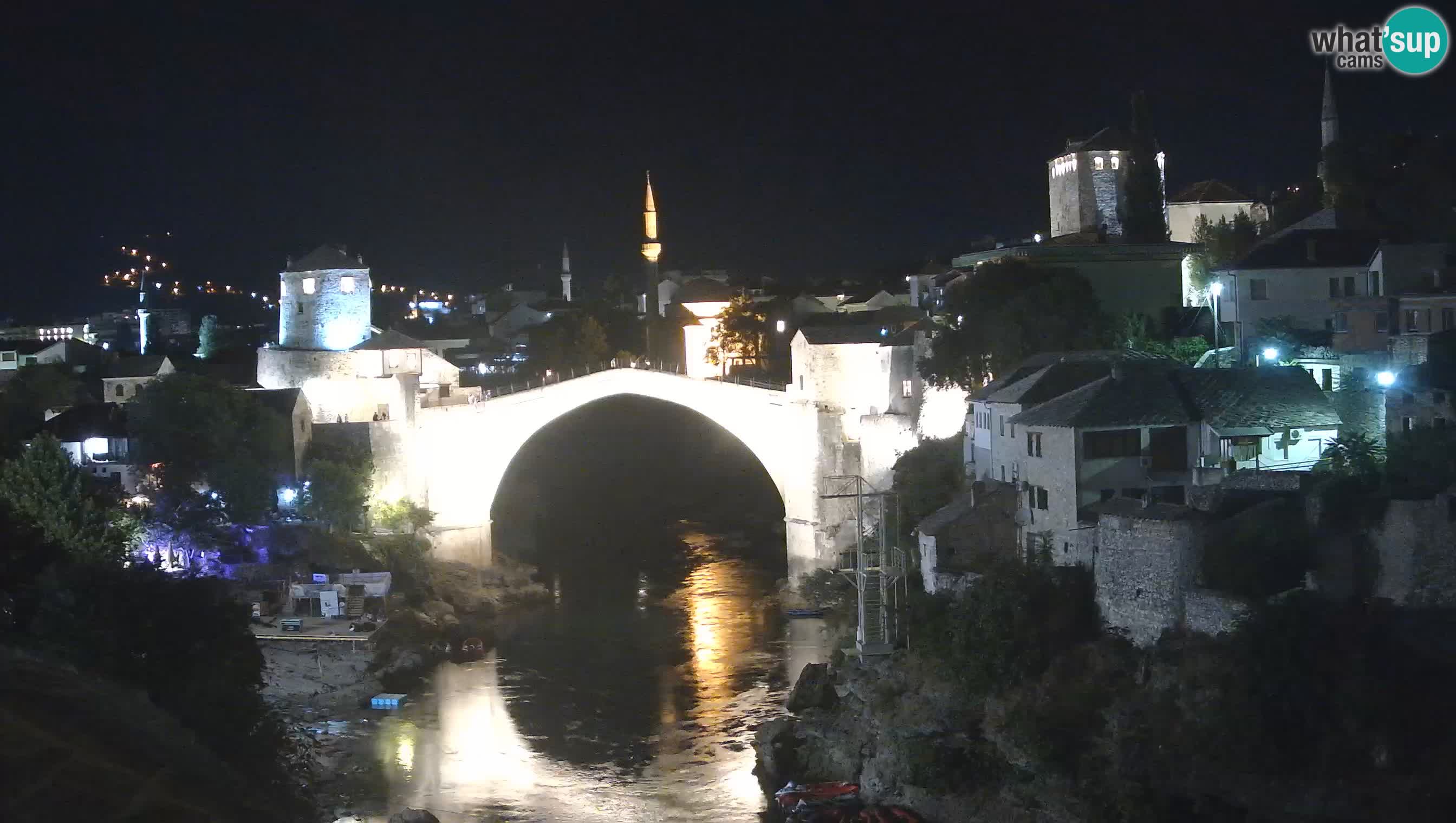 Mostar webcam – LIVE Old Bridge and Neretva river