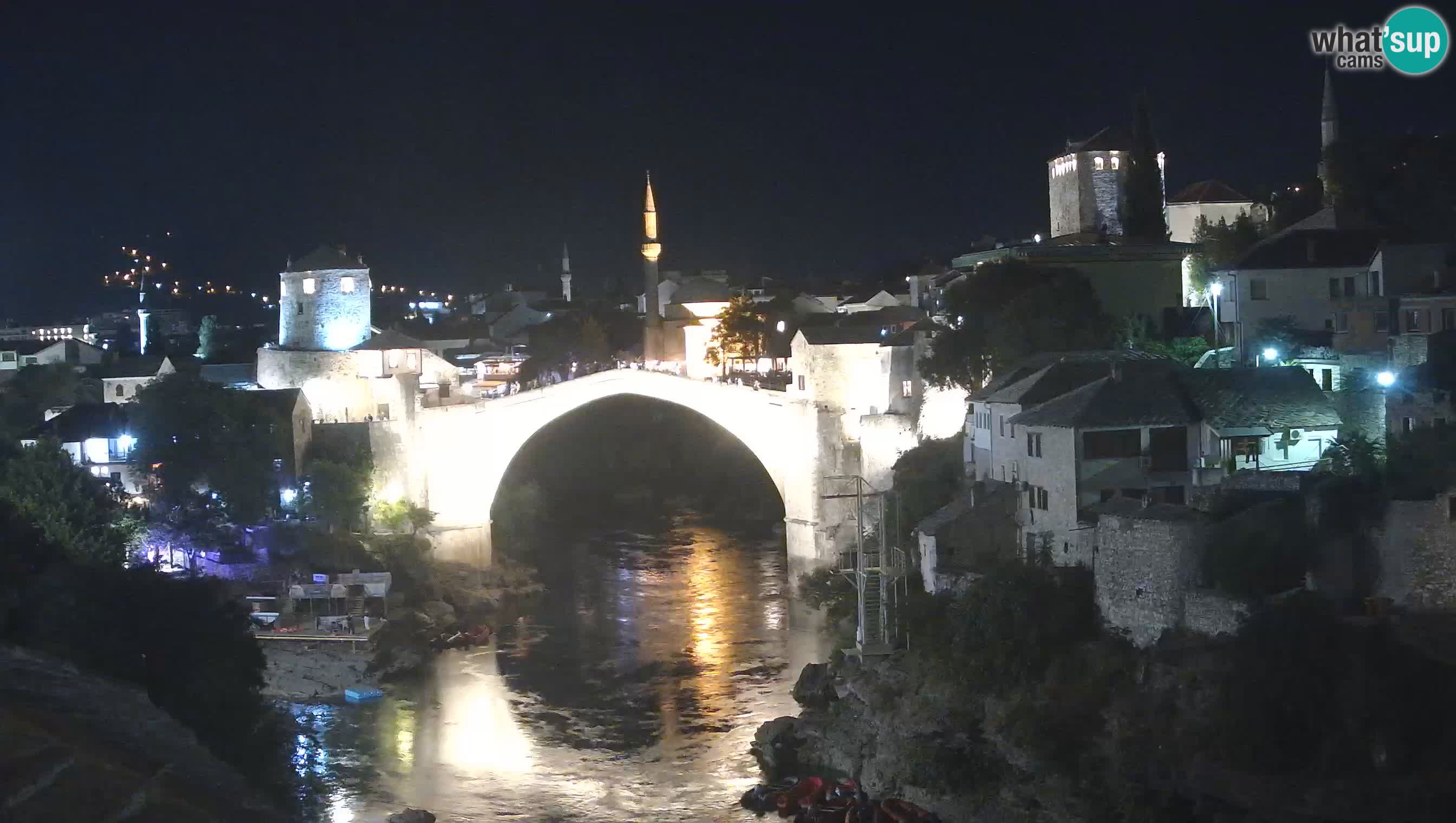 Mostar webcam – LIVE Old Bridge and Neretva river