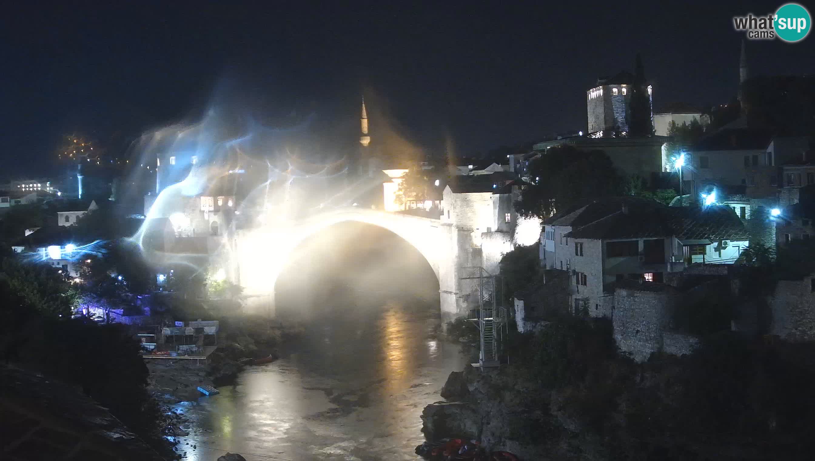 Webcam Mostar – Il Ponte Vecchio sul fiume Neretva