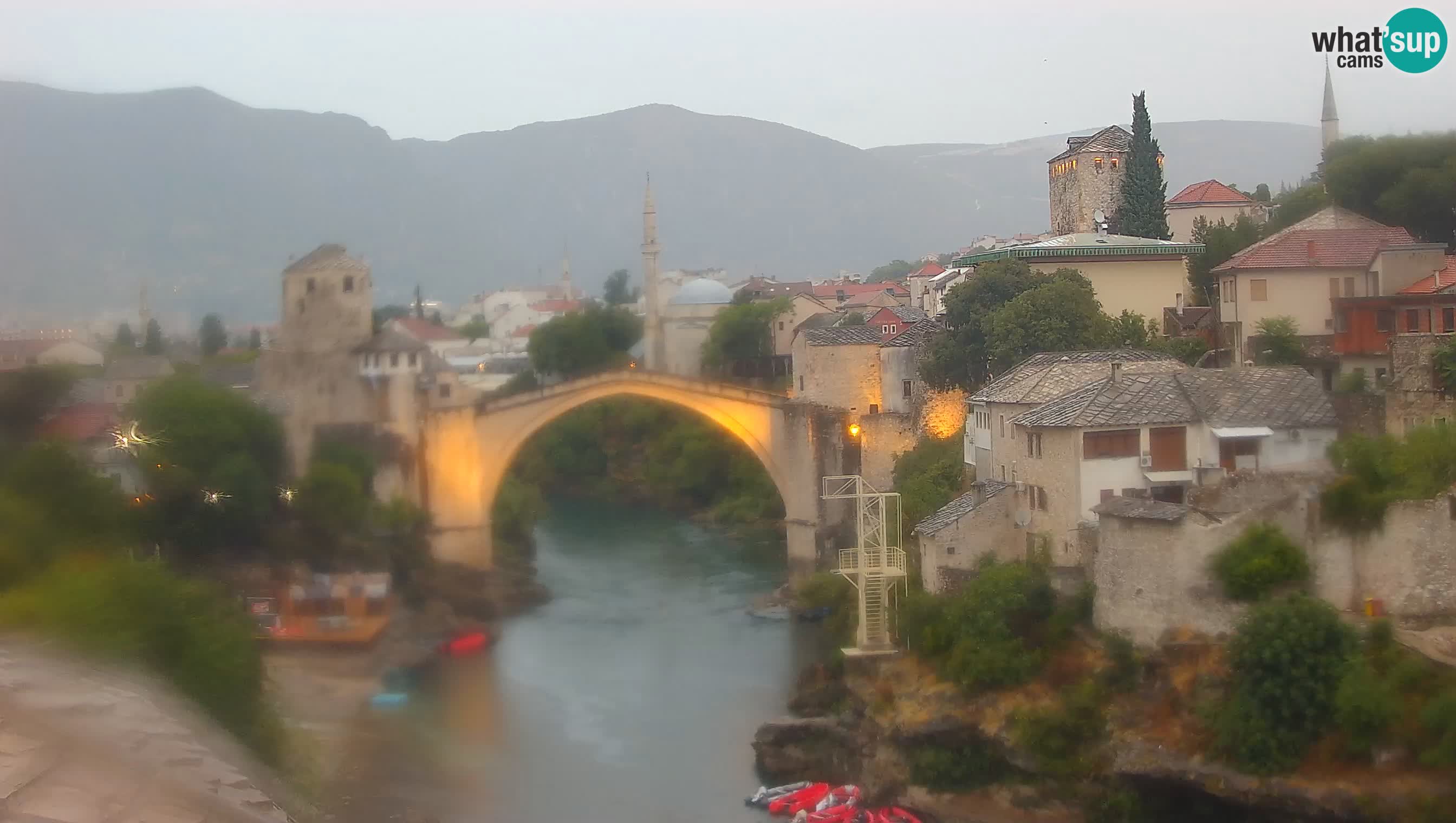 Spletna kamera Mostar – Stari Most in reka Neretva