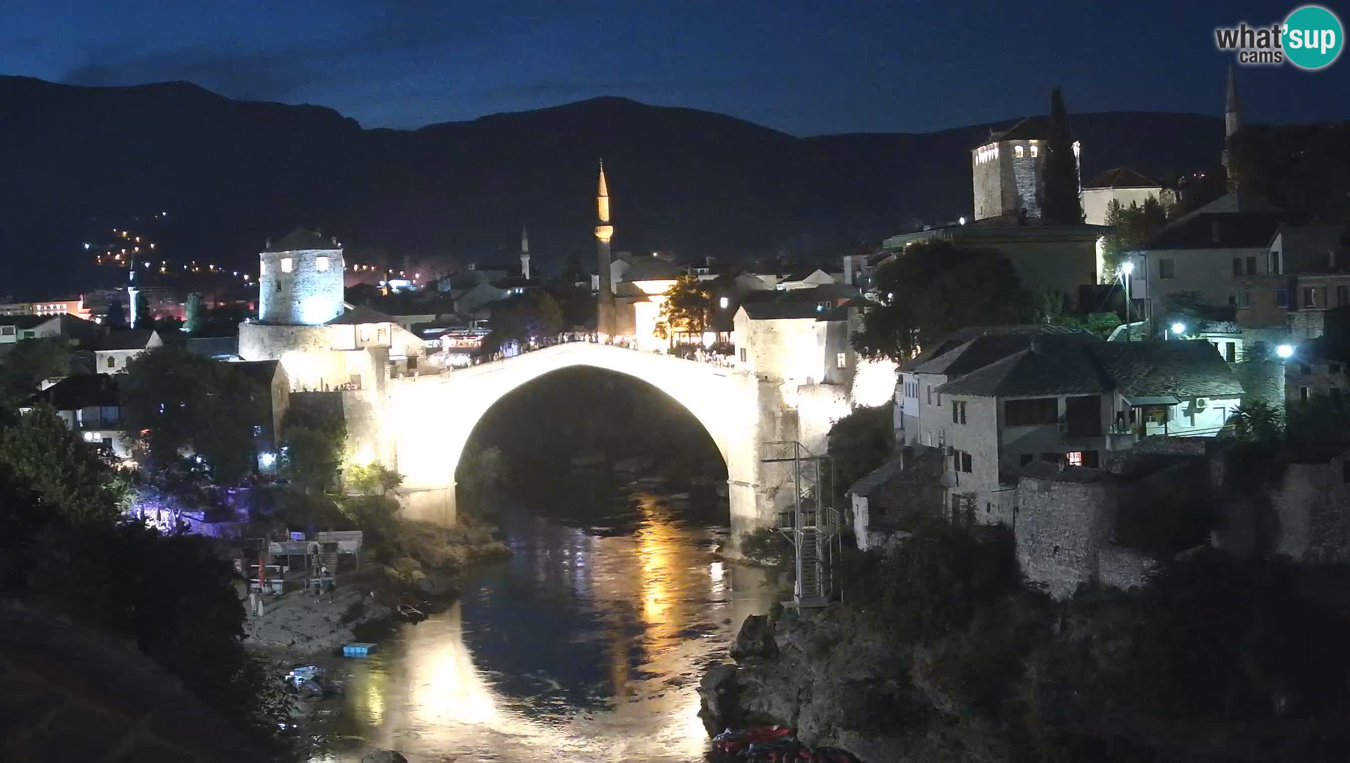 Mostar in diretta – Webcam sul Ponte Vecchio (Stari Most) e fiume Neretva