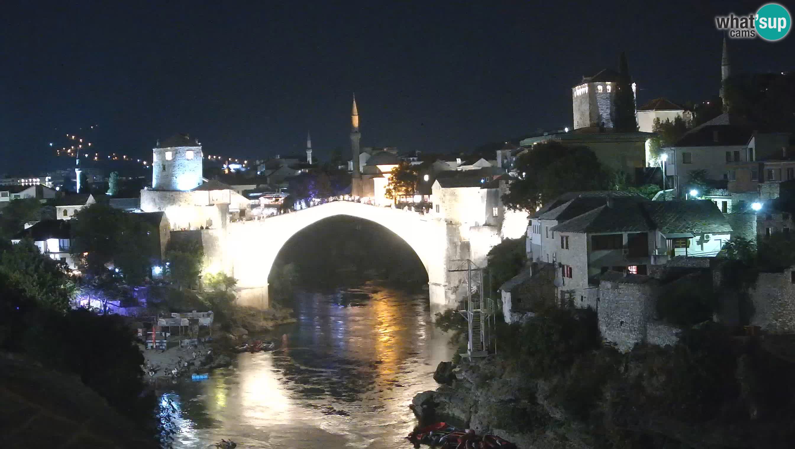 Mostar web kamera – Stari Most i rijeka Neretva – Goa Mostar