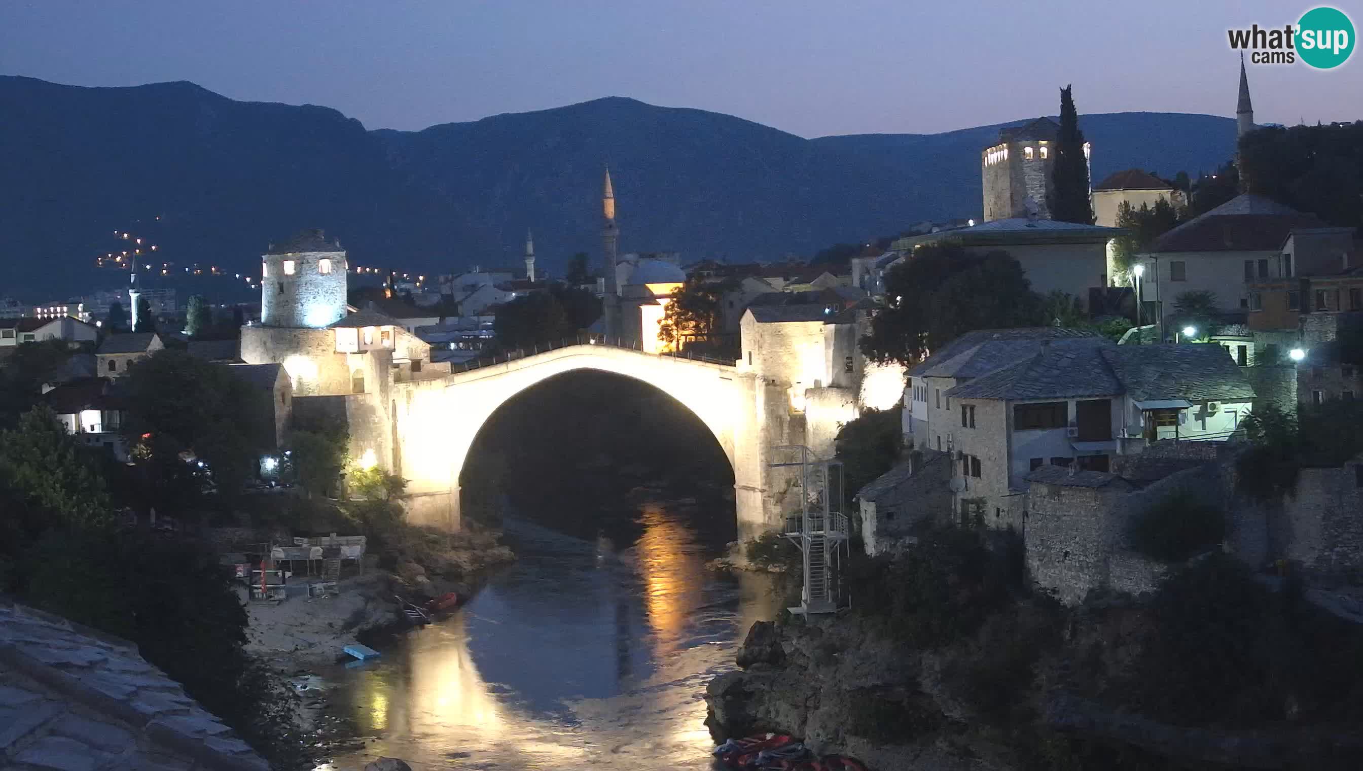 Mostar in diretta – Webcam sul Ponte Vecchio (Stari Most) e fiume Neretva