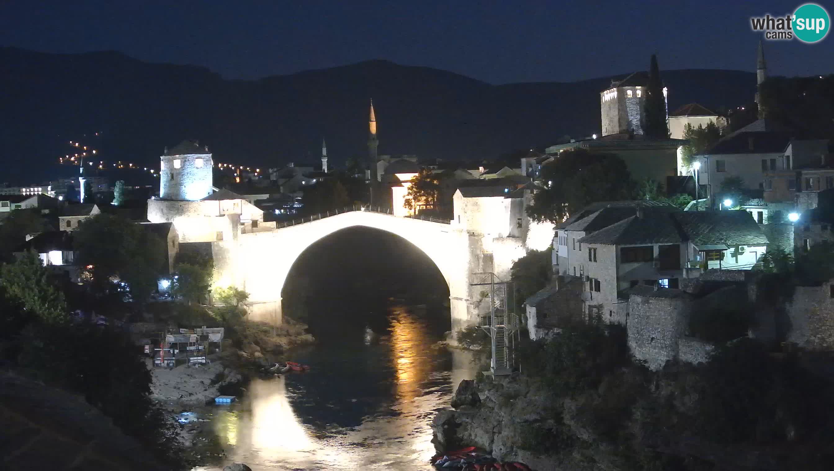 Mostar web kamera – Stari Most i rijeka Neretva – Goa Mostar
