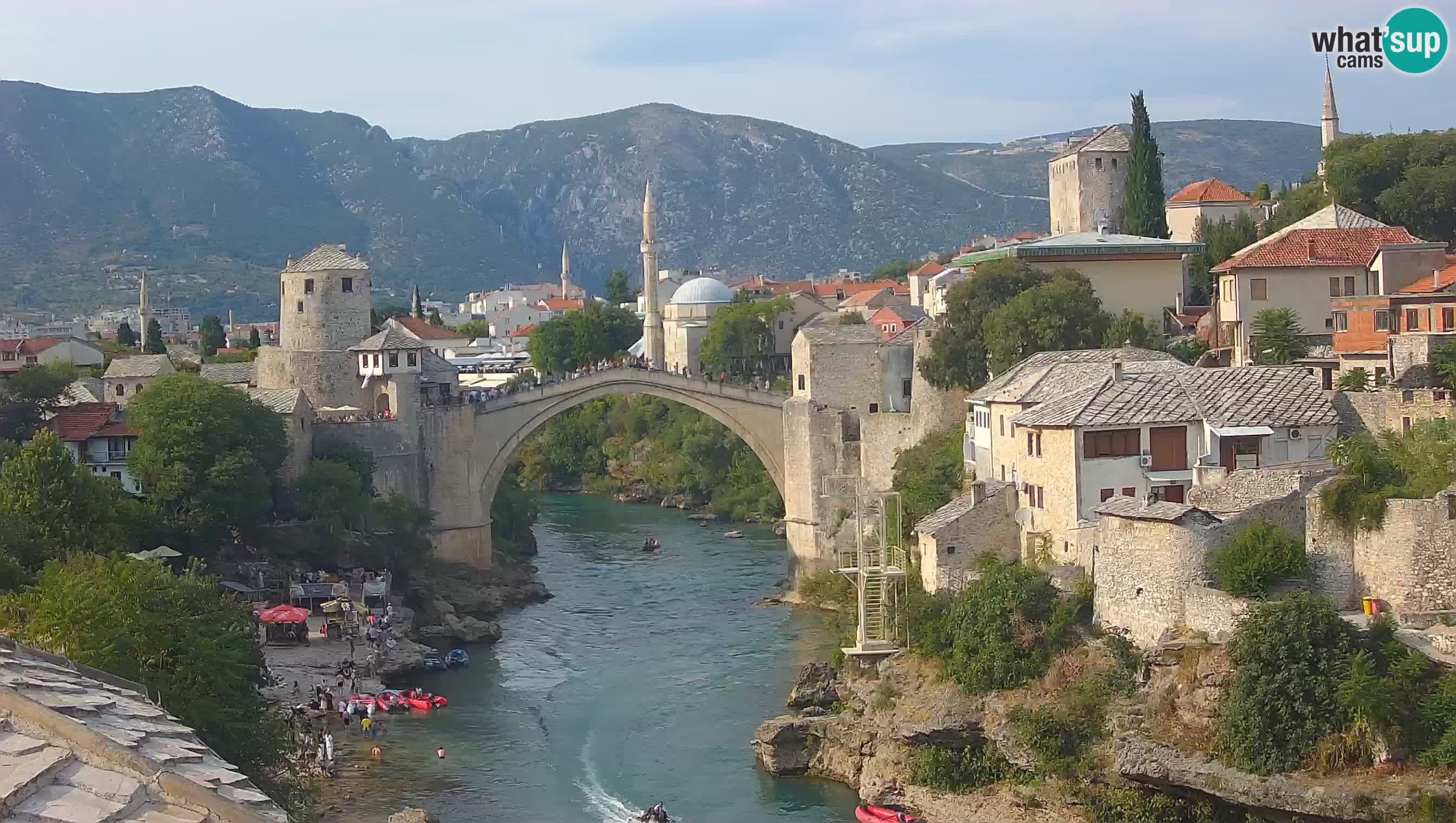 Mostar in diretta – Webcam sul Ponte Vecchio (Stari Most) e fiume Neretva