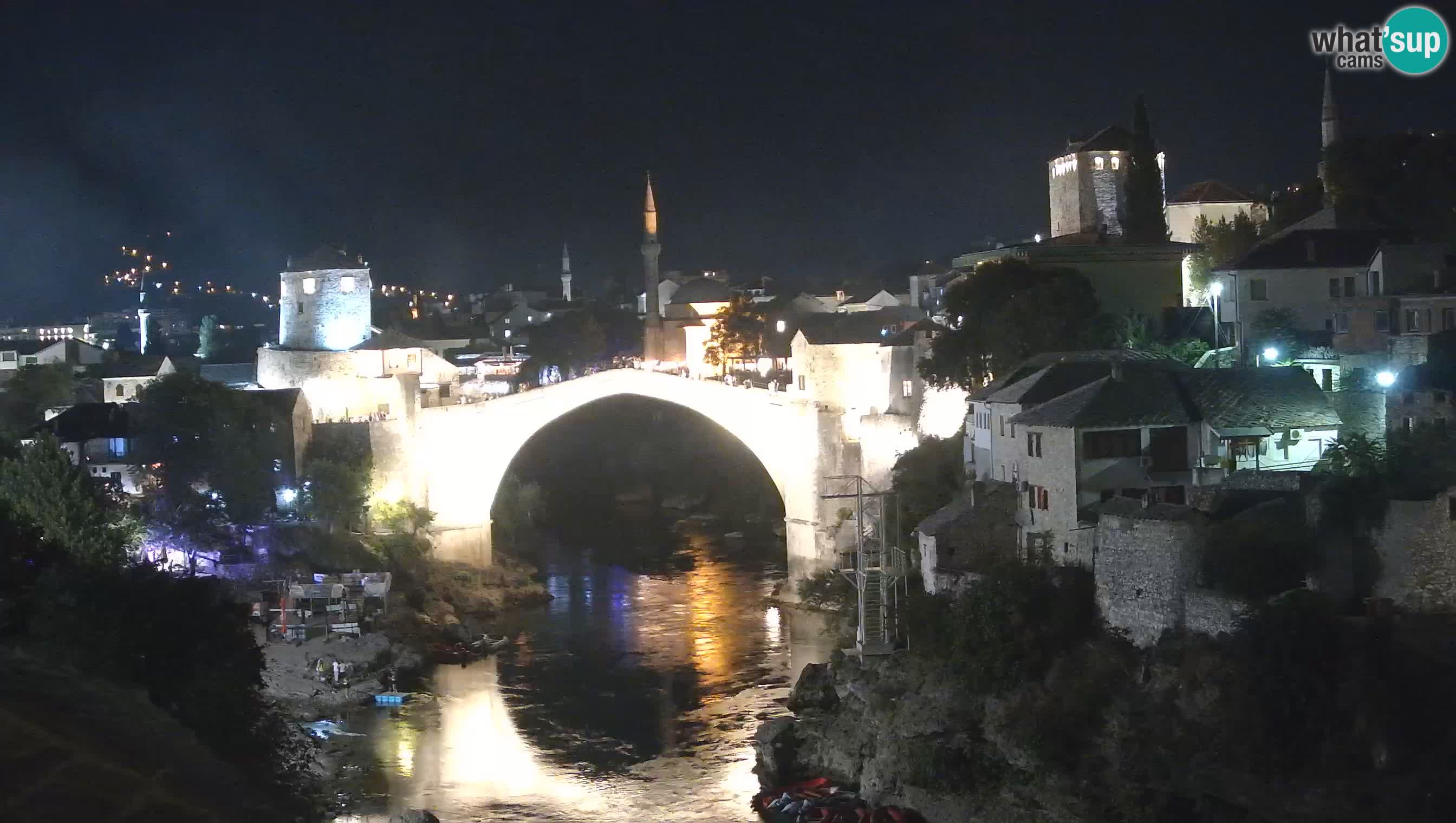 Mostar in diretta – Webcam sul Ponte Vecchio (Stari Most) e fiume Neretva